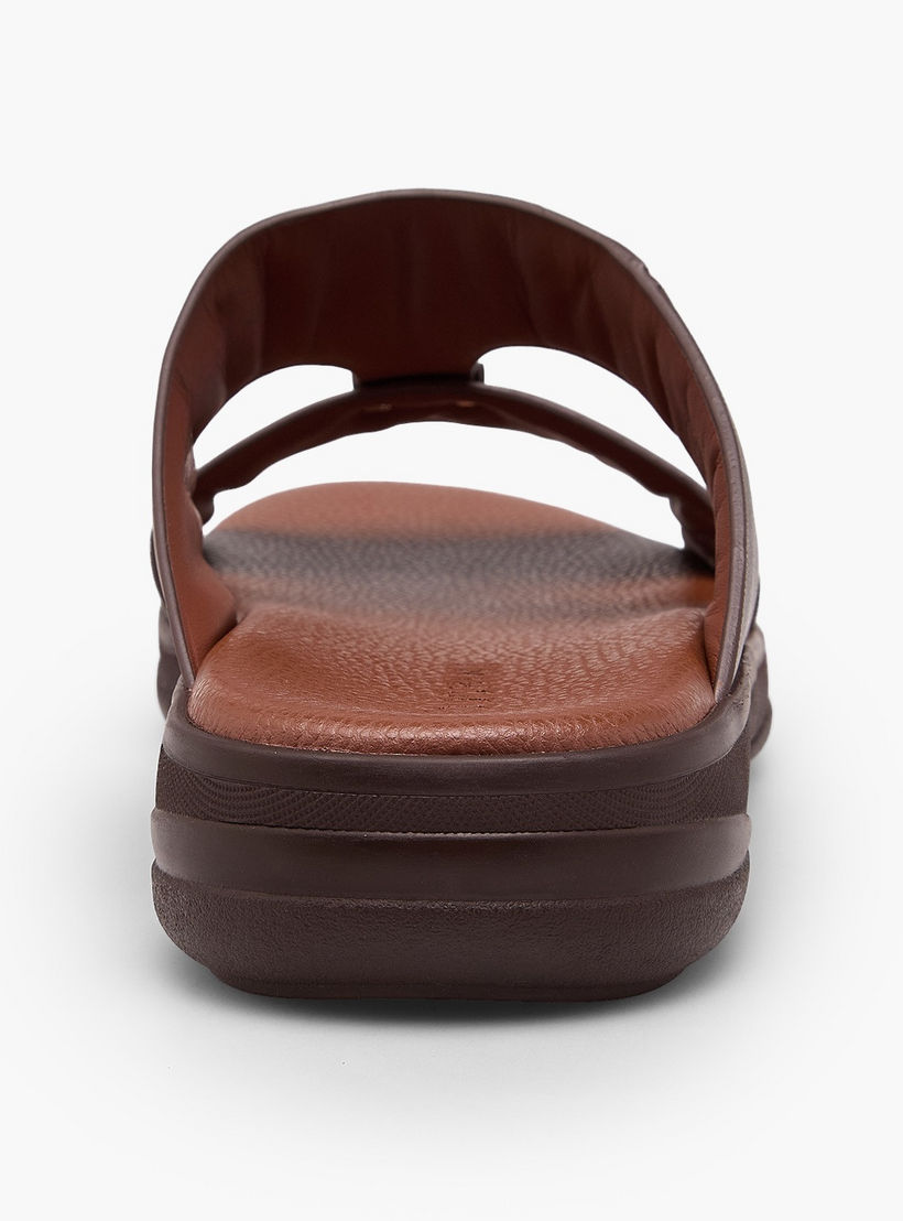 Duchini Men Solid Leather Arabic Sandals-men-shoes-sandals-image-5