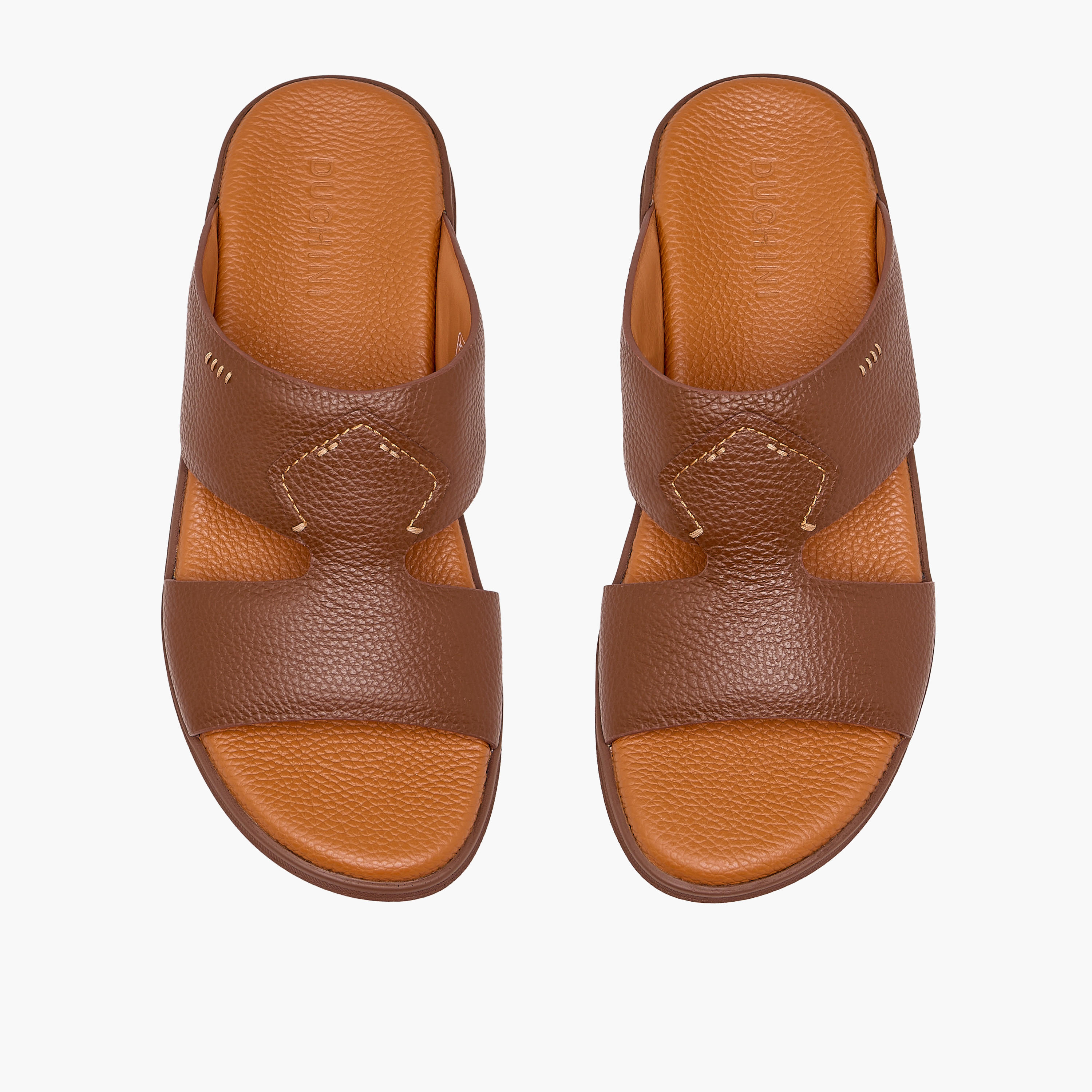 صندل عربي جلد بارز الملمس للرجال من دوتشيني-men-shoes-sandals-image-1