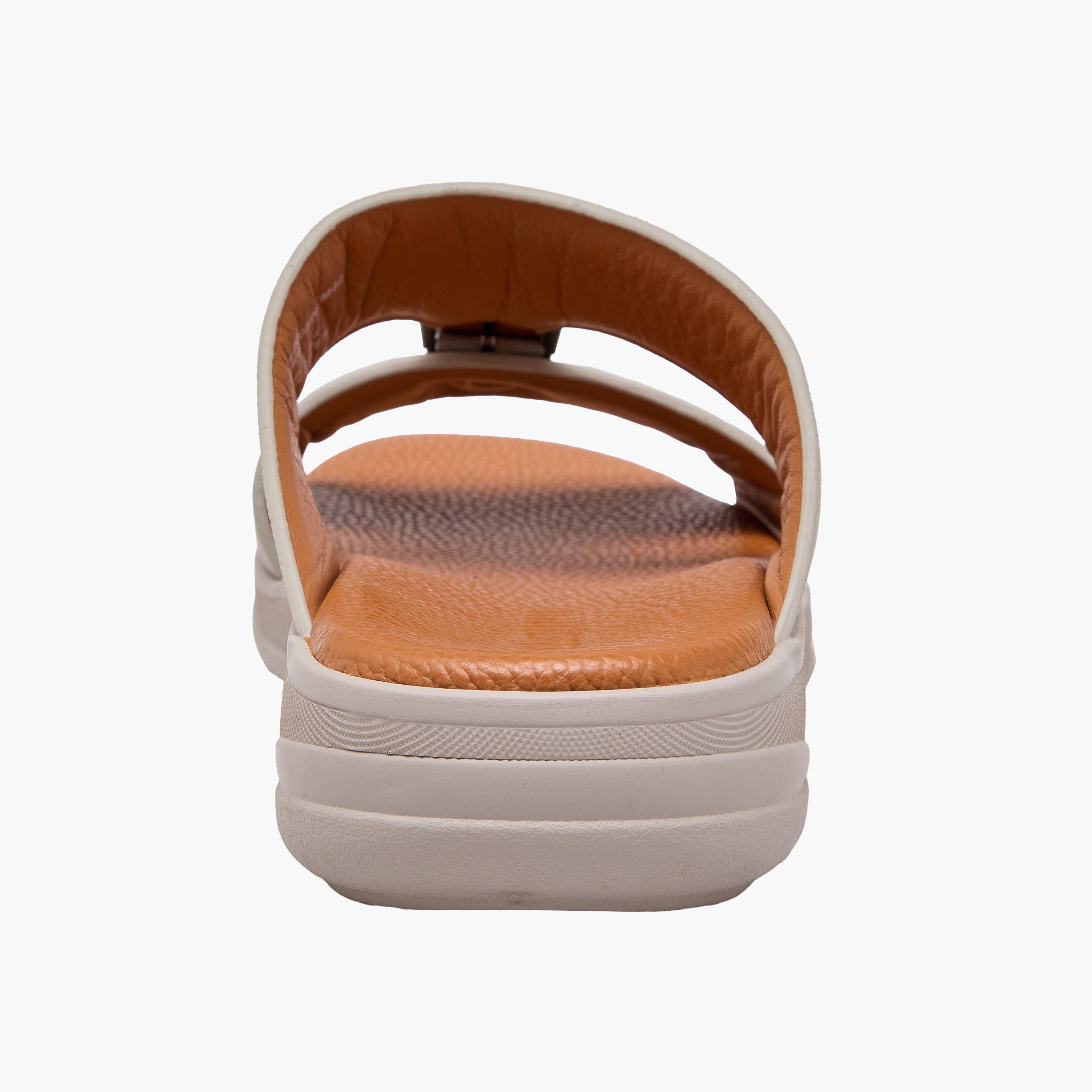 Duchini Men Textured Leather Arabic Sandals-men-shoes-sandals-image-5