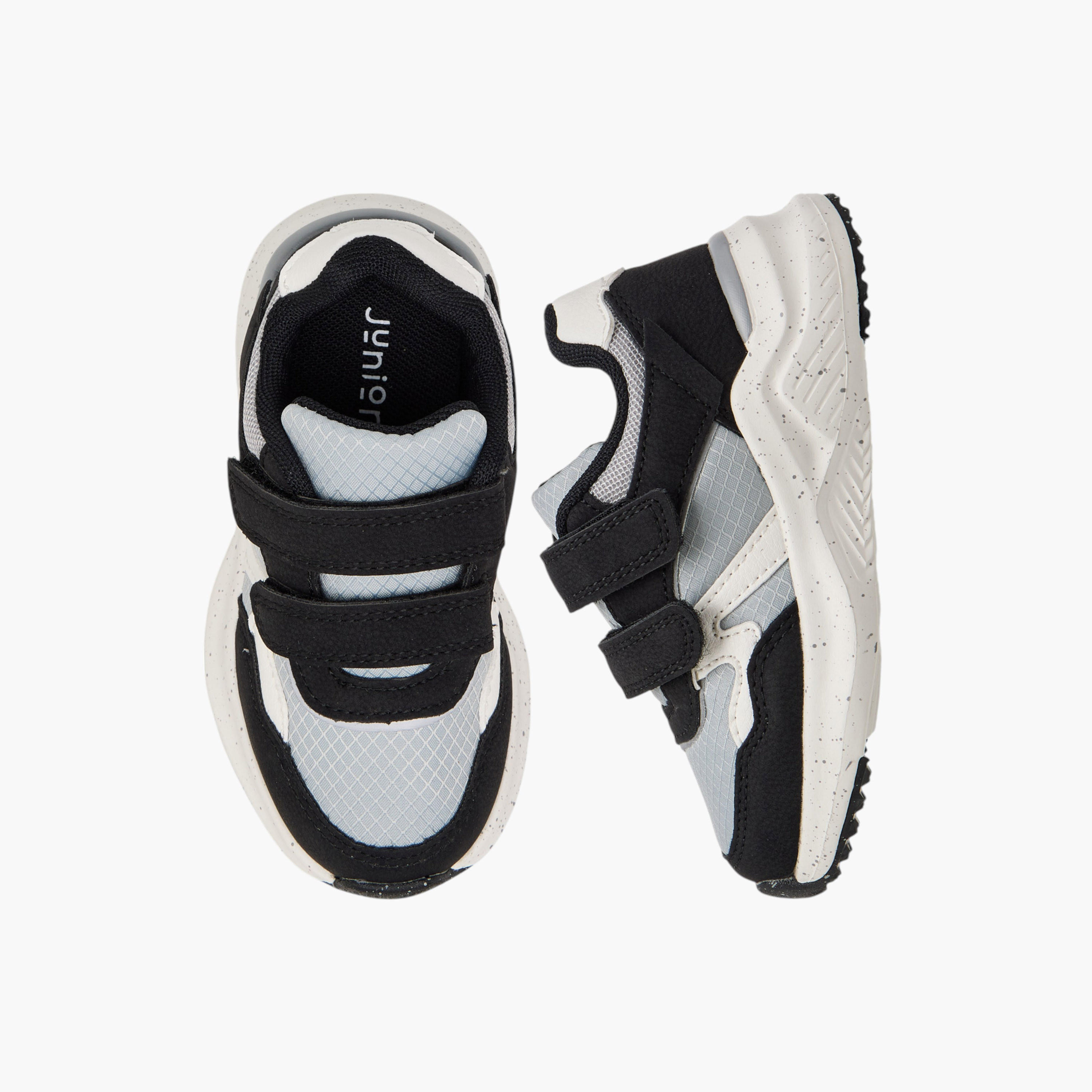 حذاء سنيكرز بشريط إغلاق لاصق من جونيورز-boys-shoes-schoolshoes-image-1
