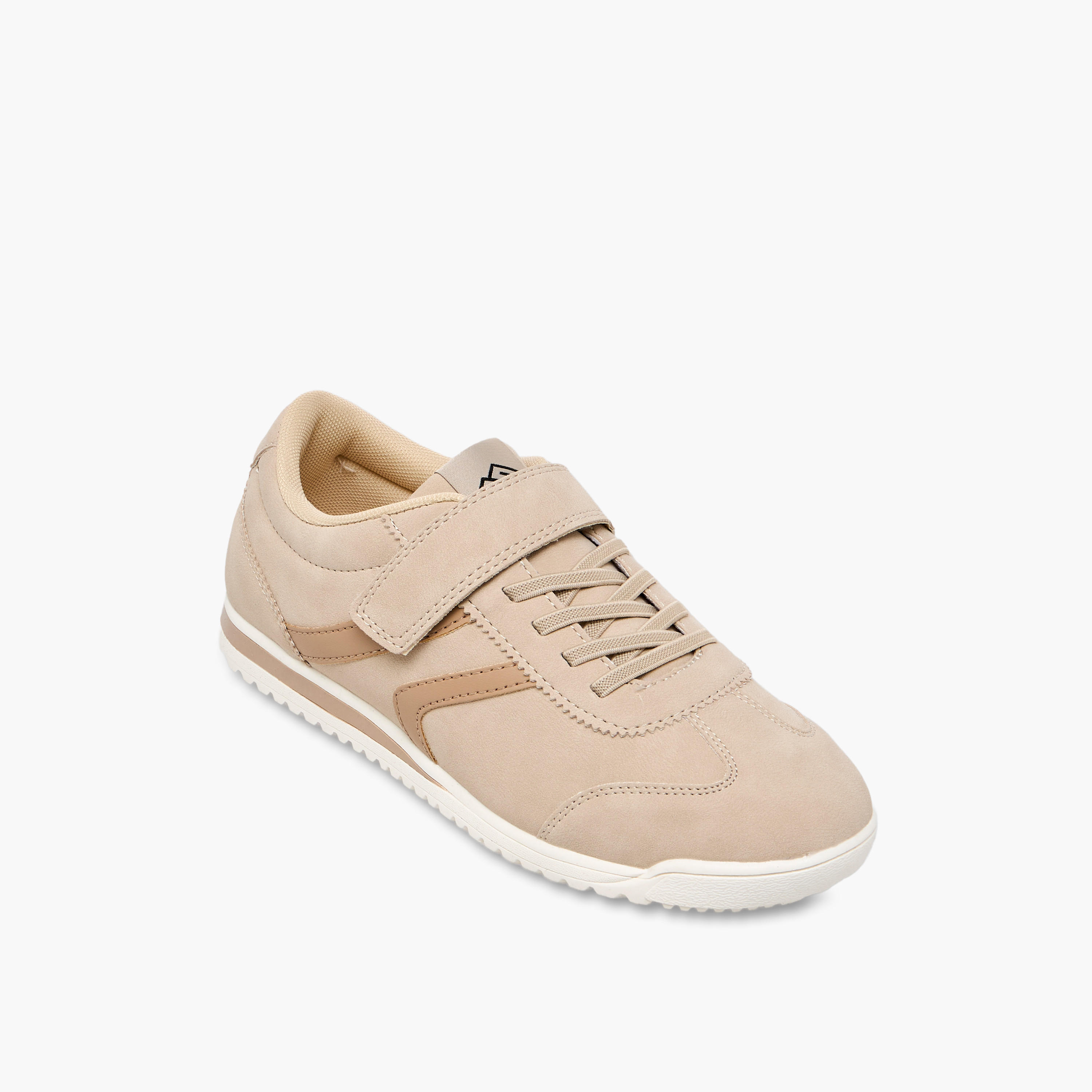 Oaklan by Shoexpress Girls Hook & Loop Ankle Sneakers-girls-shoes-sneakers-image-2