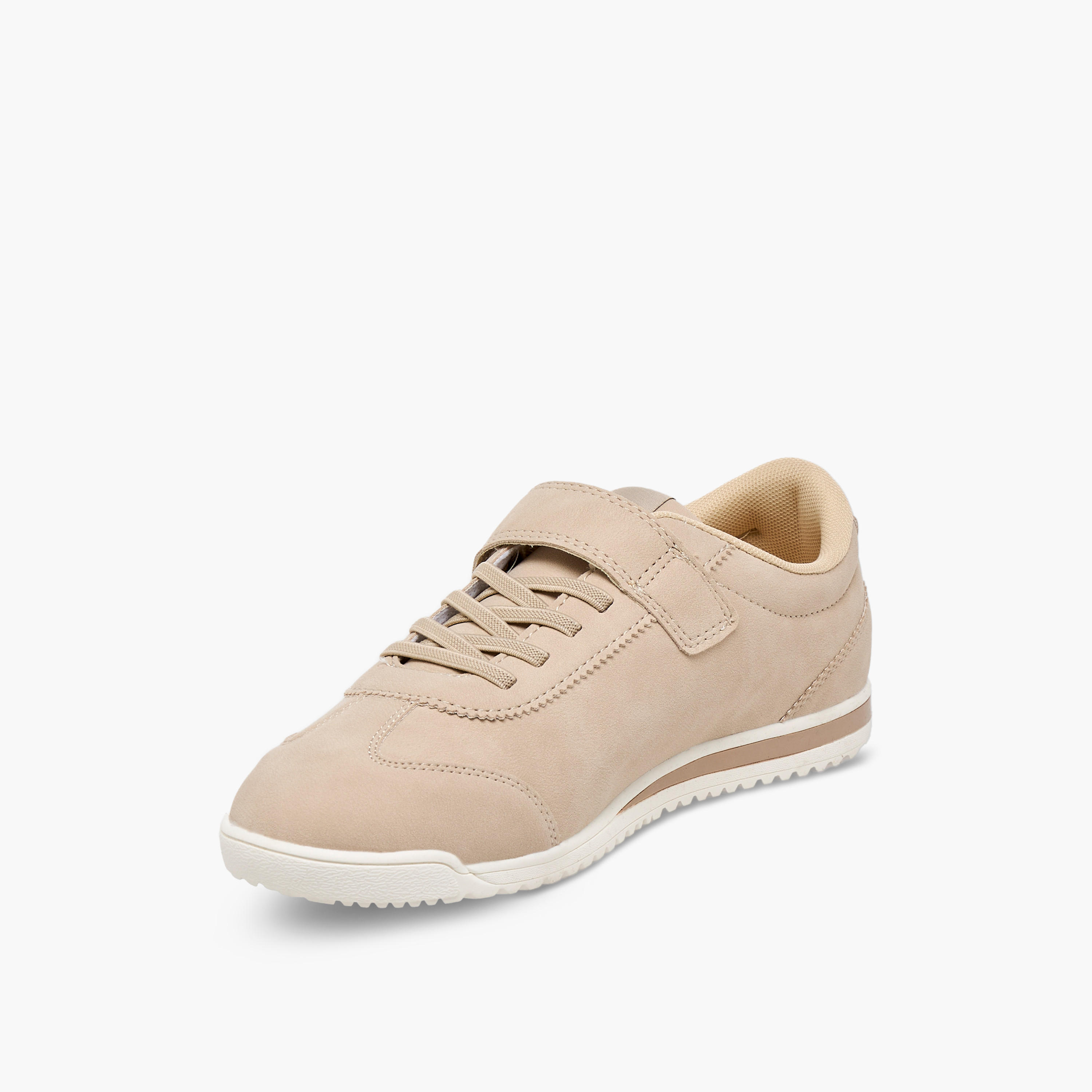 Oaklan by Shoexpress Girls Hook & Loop Ankle Sneakers-girls-shoes-sneakers-image-4