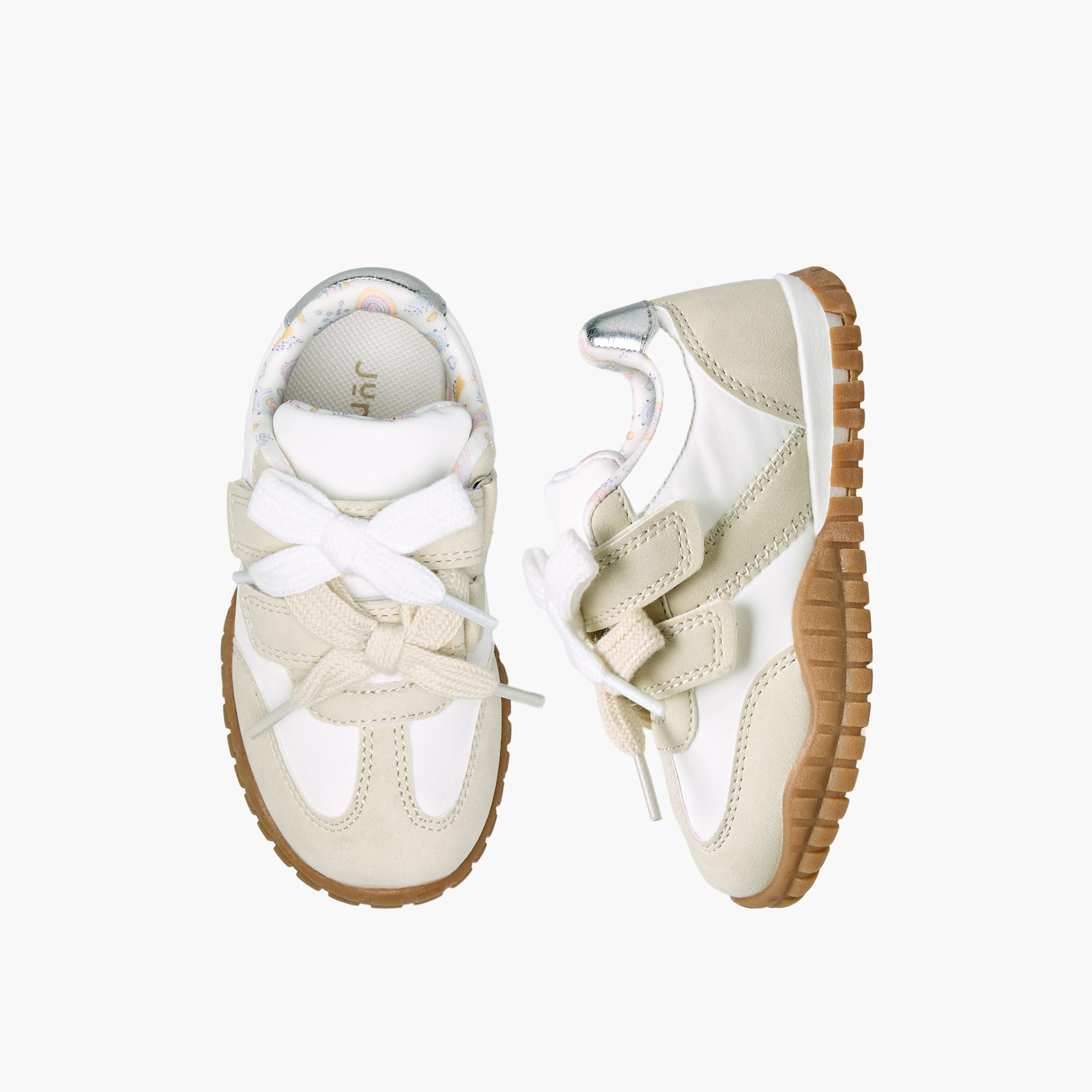 Juniors Girls Hook & Loop Ankle Sneakers-girls-shoes-sneakers-image-1