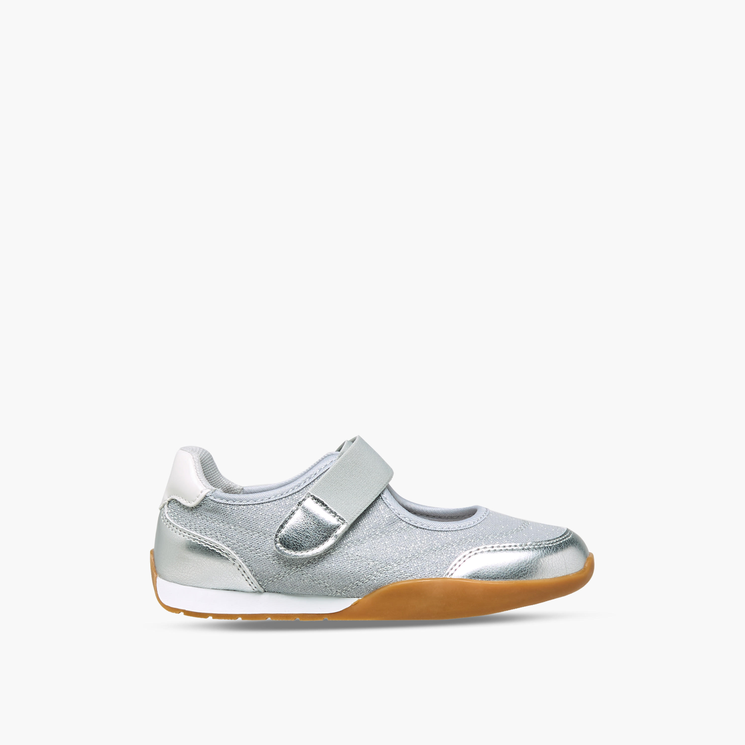 حذاء سنيكرز بشريط إغلاق لاصق للبنات من ليتل ميسي-girls-shoes-sneakers-image-3