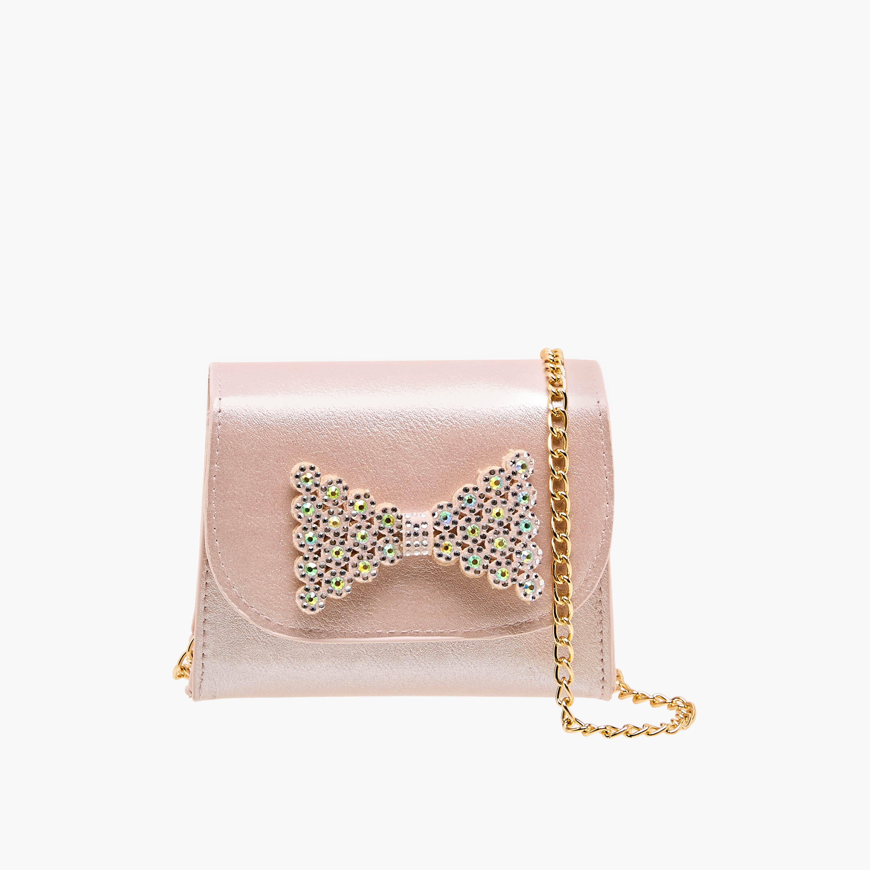 شنطة كروس بودي بحزام سلسلة من فلورا بيلا-girls-accessories-bags-image-1