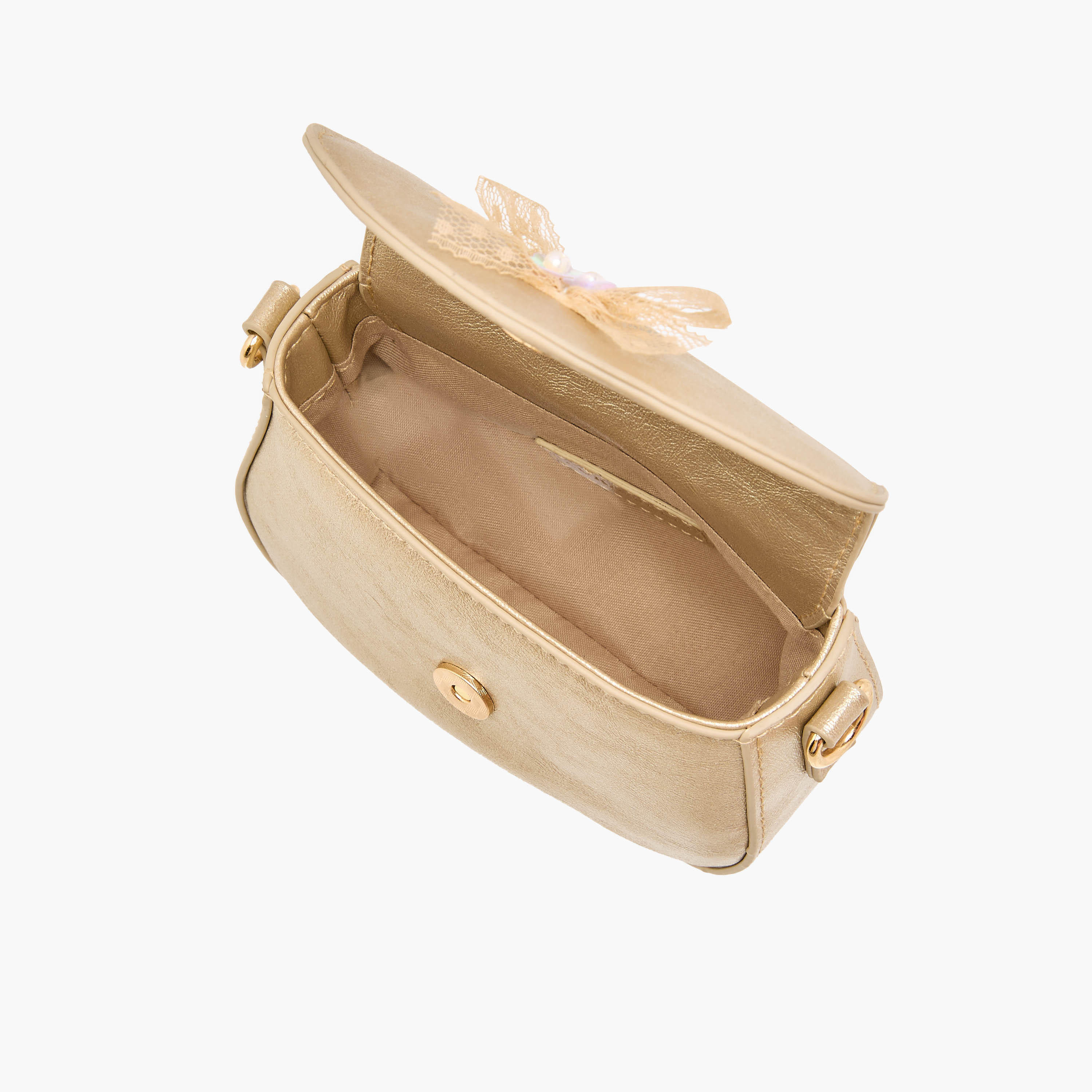 Flora Bella Bow Embellished Crossbody Bag with Chain Strap-girls-accessories-bags-image-8