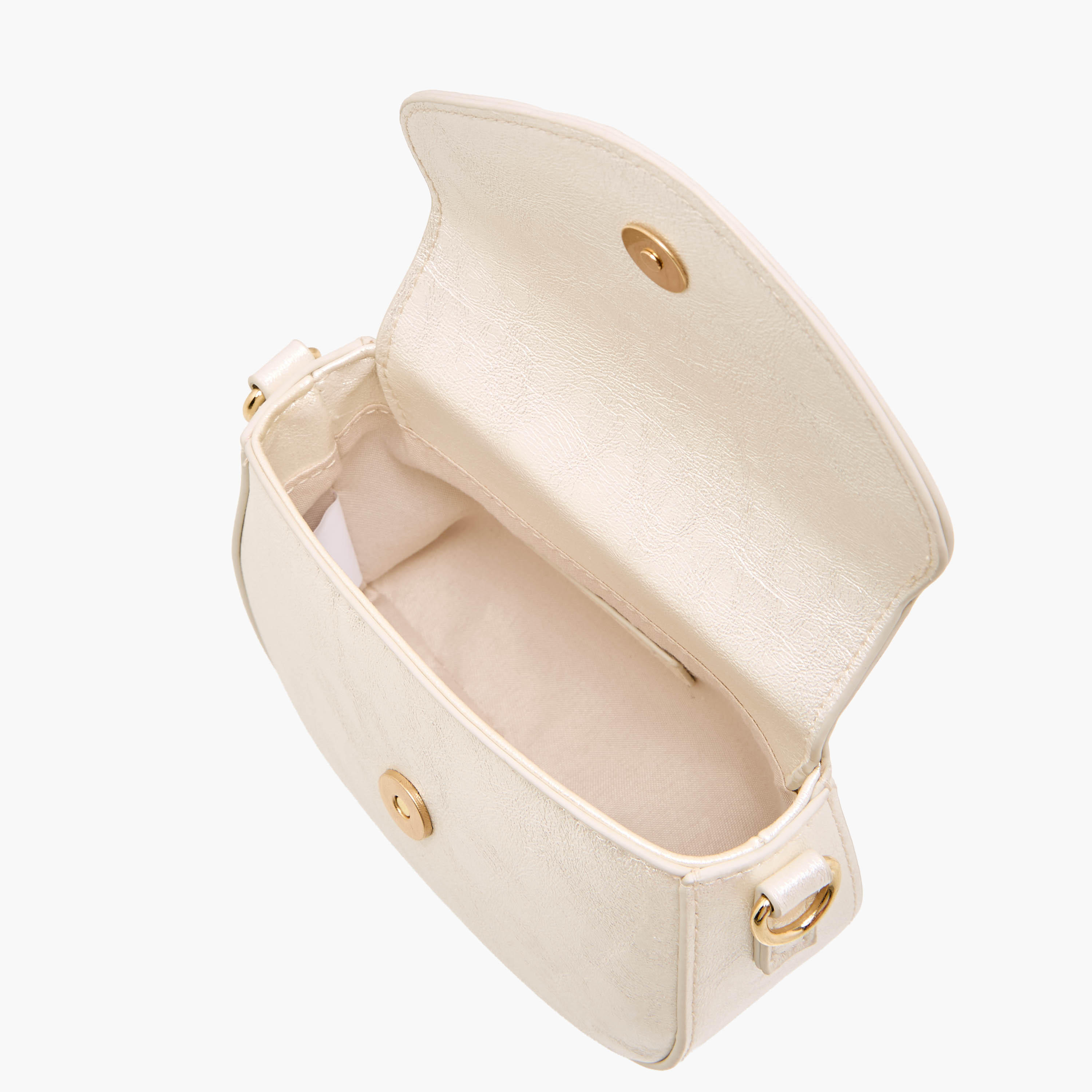 شنطة كروس بودي بزينة فيونكة وحزام سلسلة من فلورا بيلا-girls-accessories-bags-image-8