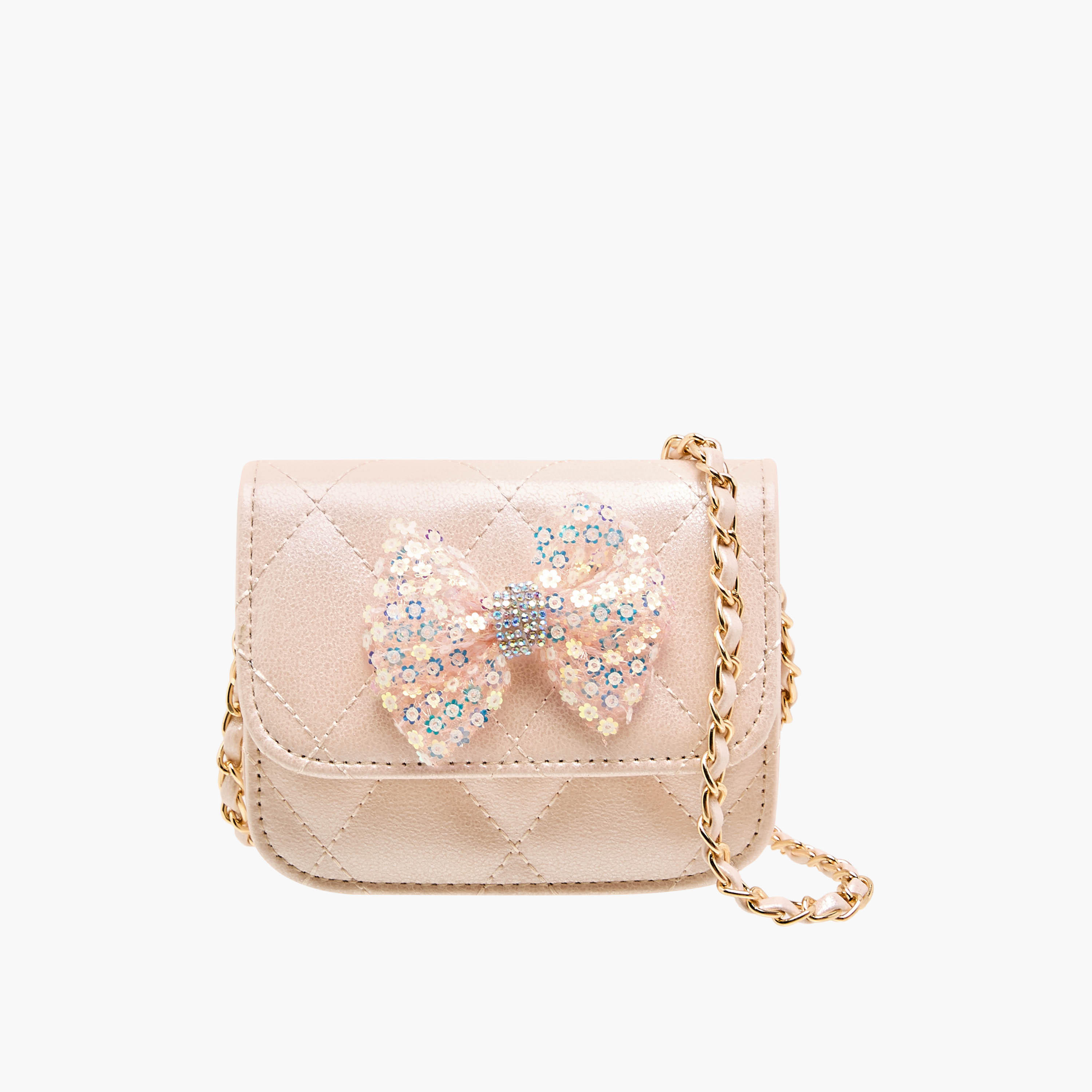 شنطة كروس بودي بحزام سلسلة من فلورا بيلا-girls-accessories-bags-image-1