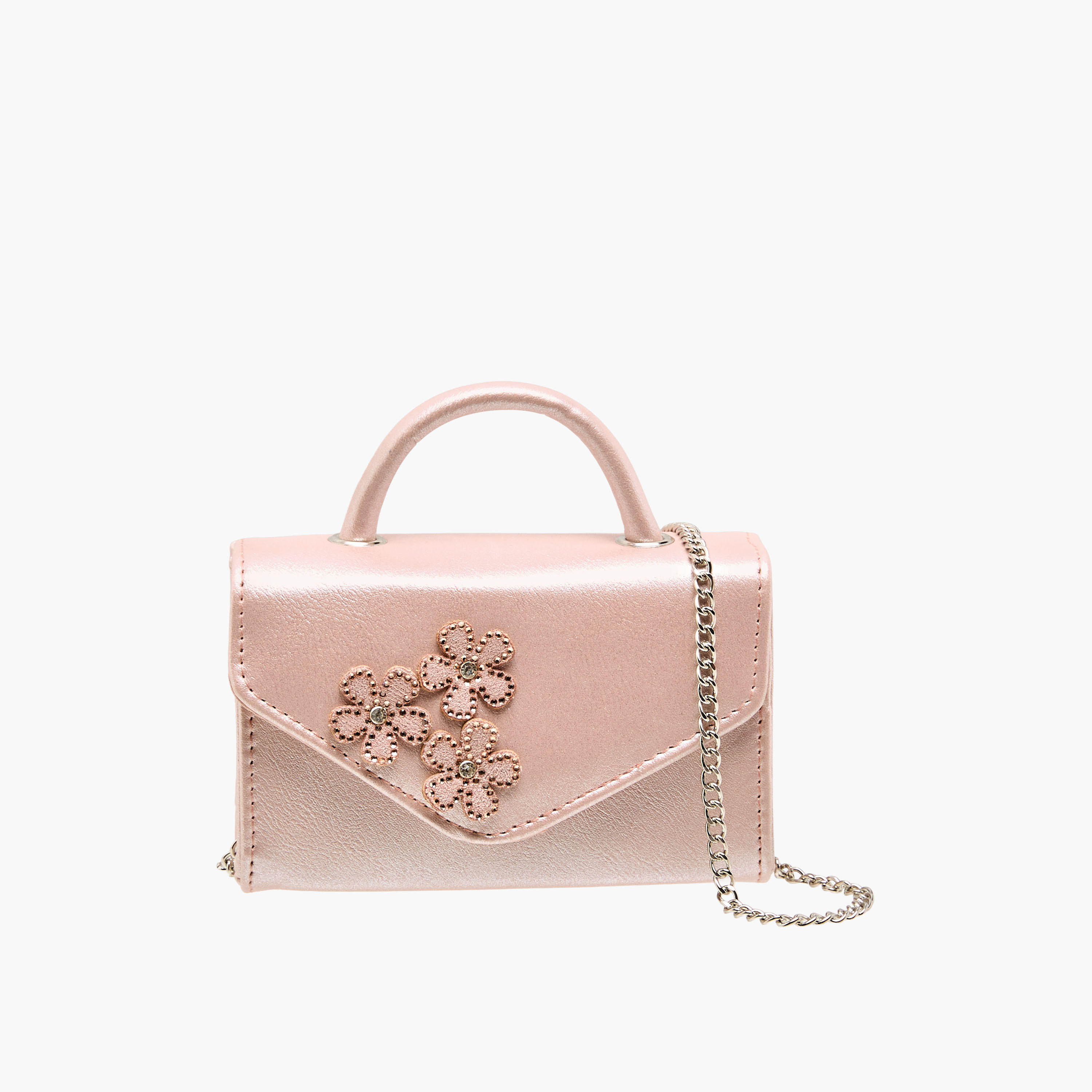 Flora Bella Crossbody Bag with Chain Strap-girls-accessories-bags-image-1