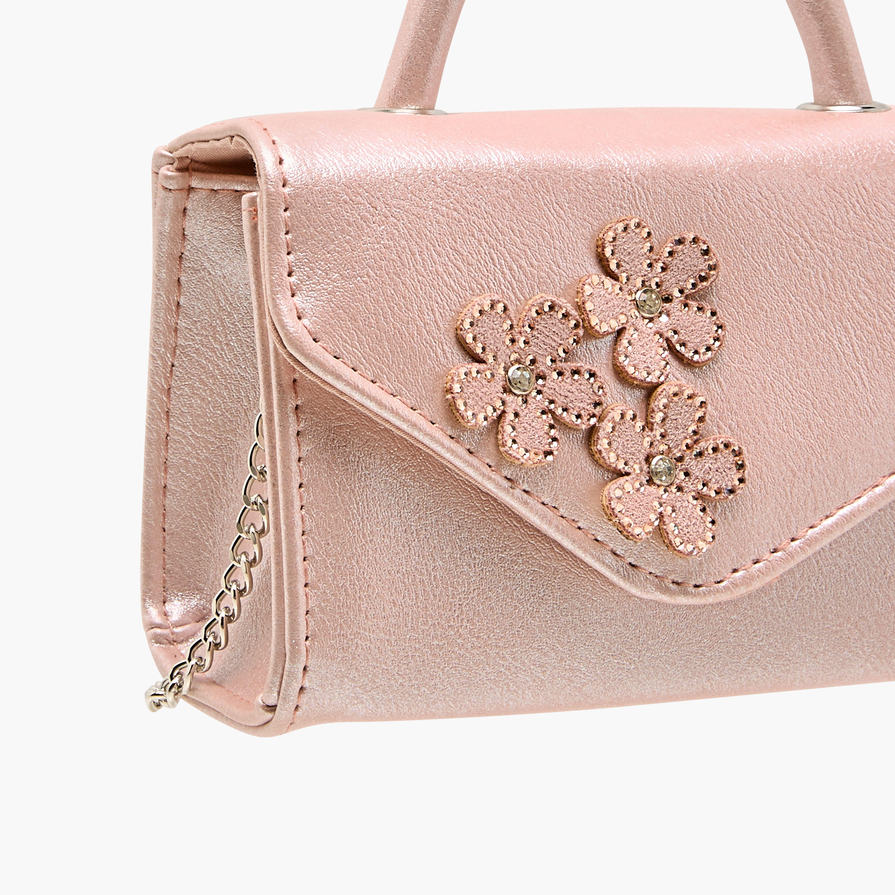 Flora Bella Crossbody Bag with Chain Strap-girls-accessories-bags-image-5
