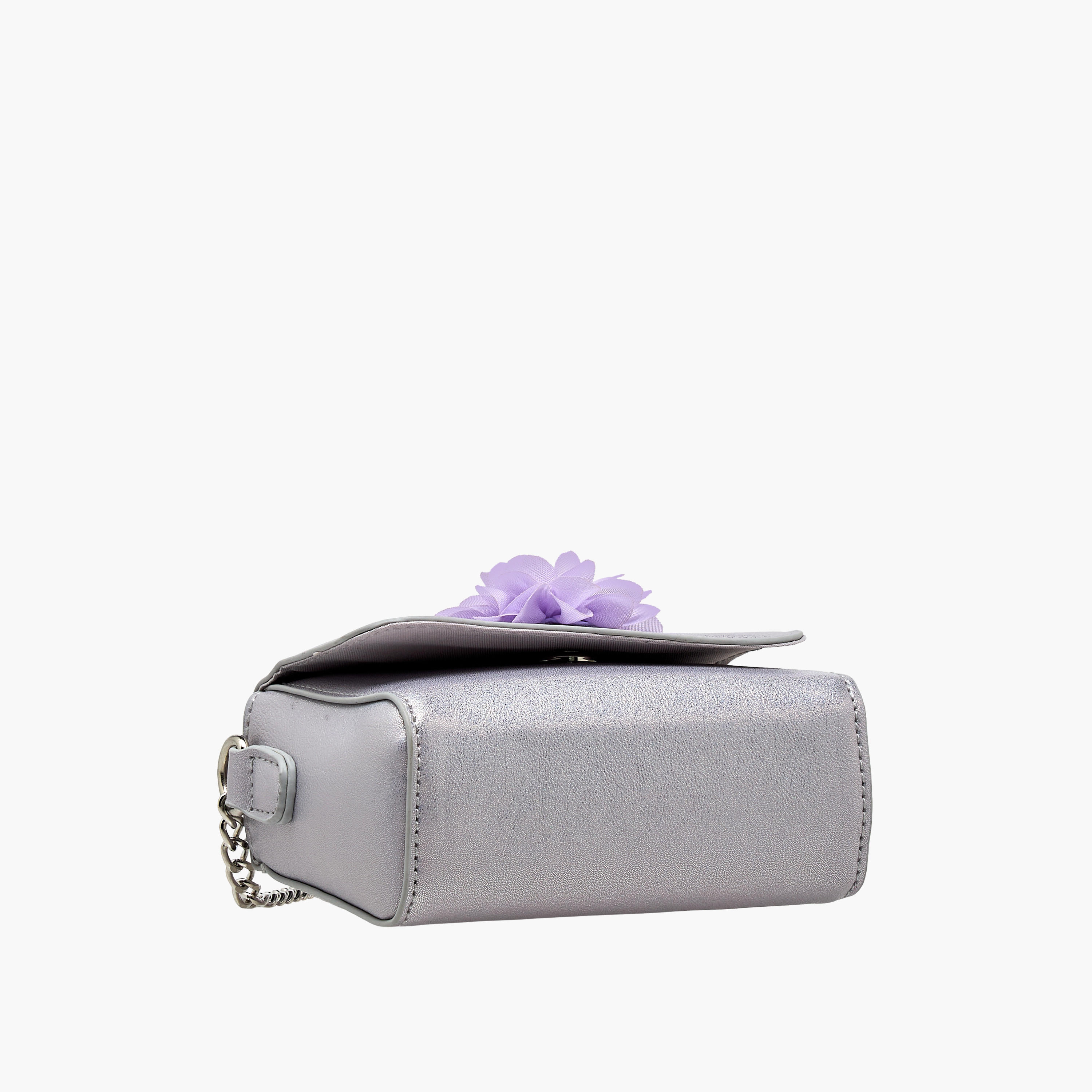 Flora Bella Floral Accent Crossbody Bag with Chain Strap-girls-accessories-bags-image-7