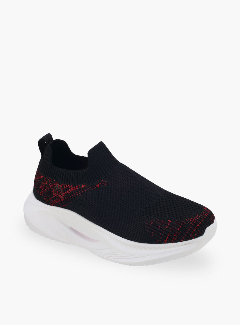 Kappa Boys Textured Slip-On Sports Shoes-boys-shoes-sports-image-2
