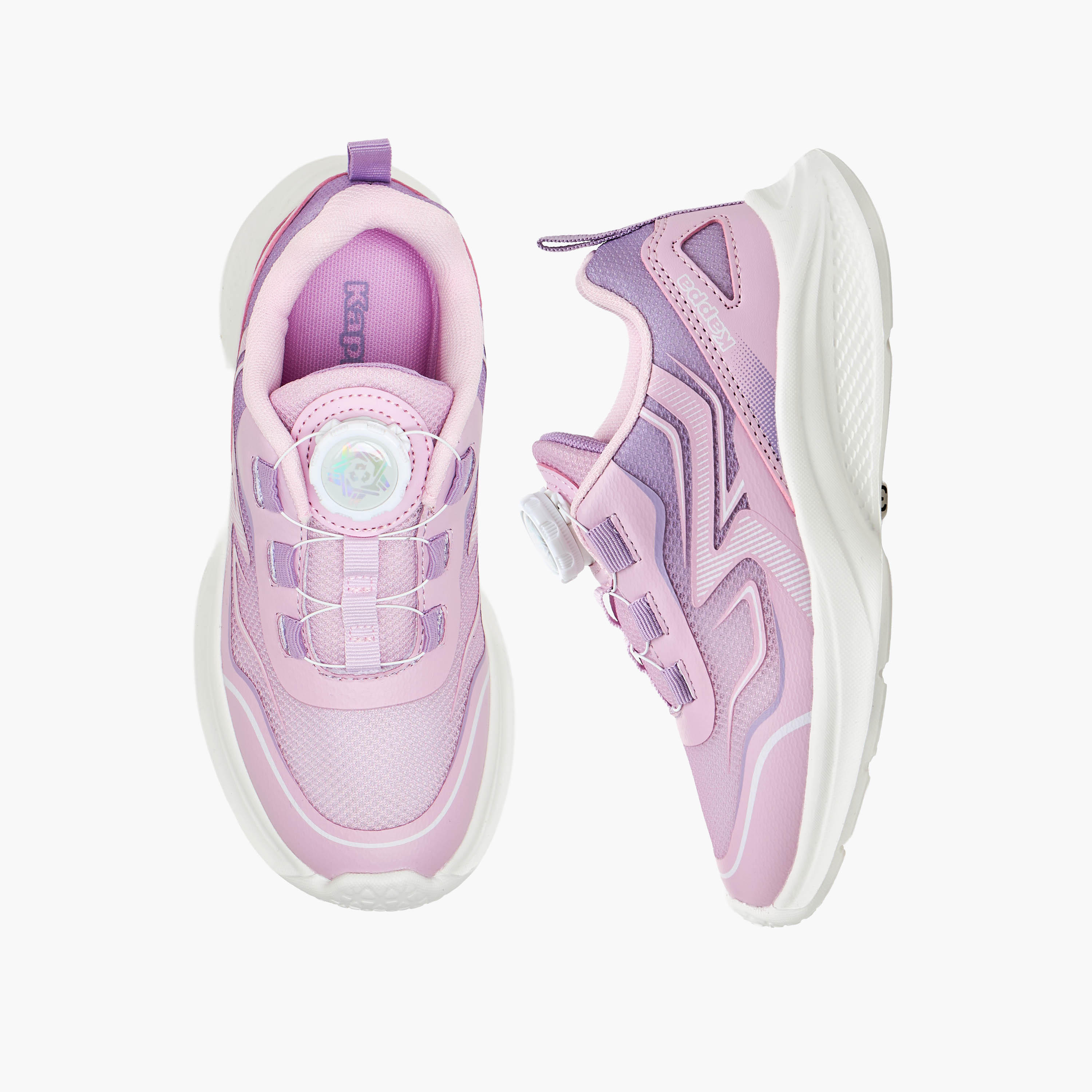 Kappa Girls Rotating Buckle Sports Shoes-girls-shoes-sports-image-1