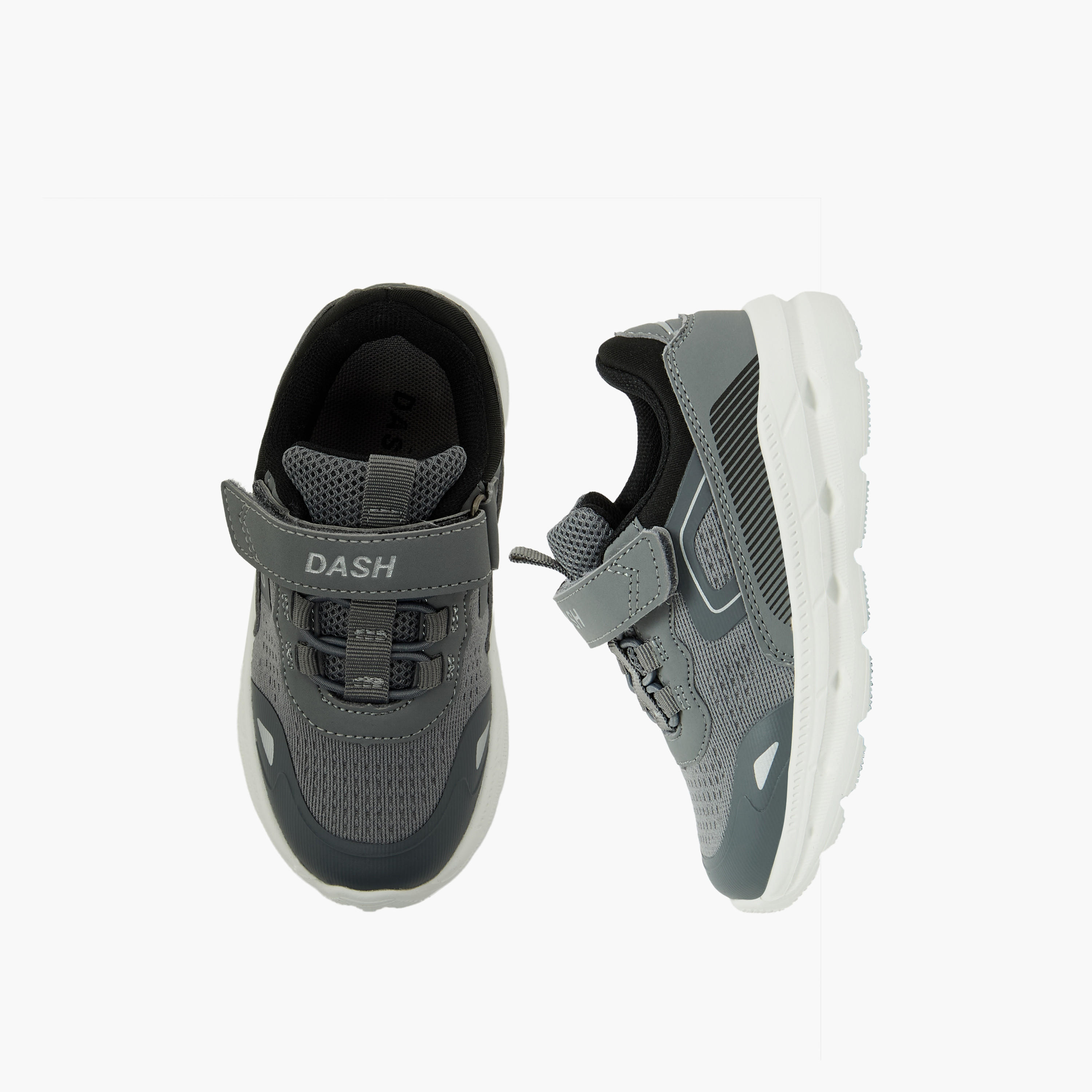 Dash Boys Hook & Loop Sports Shoes-boys-shoes-sneakers-image-1