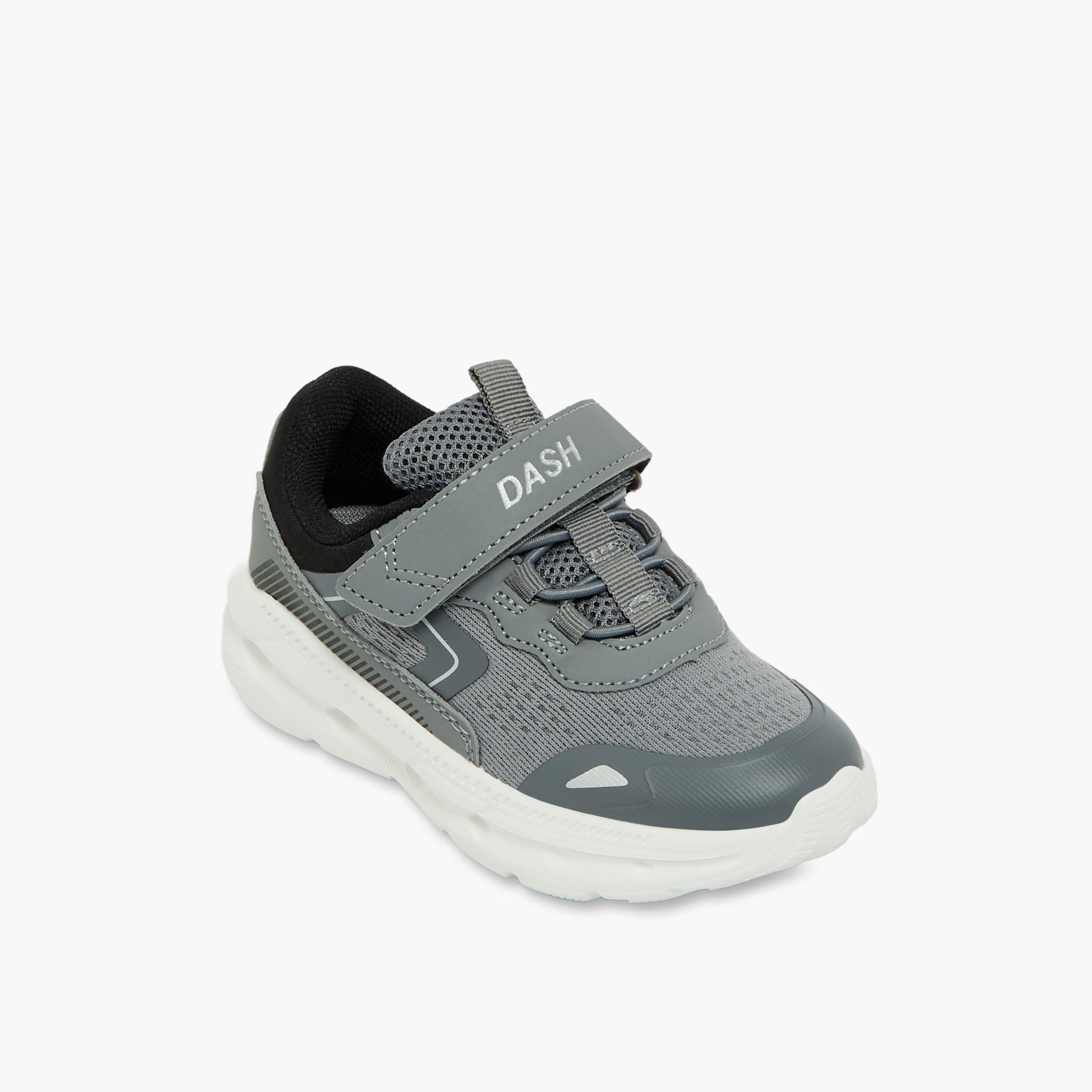 Dash Boys Hook & Loop Sports Shoes-boys-shoes-sneakers-image-2