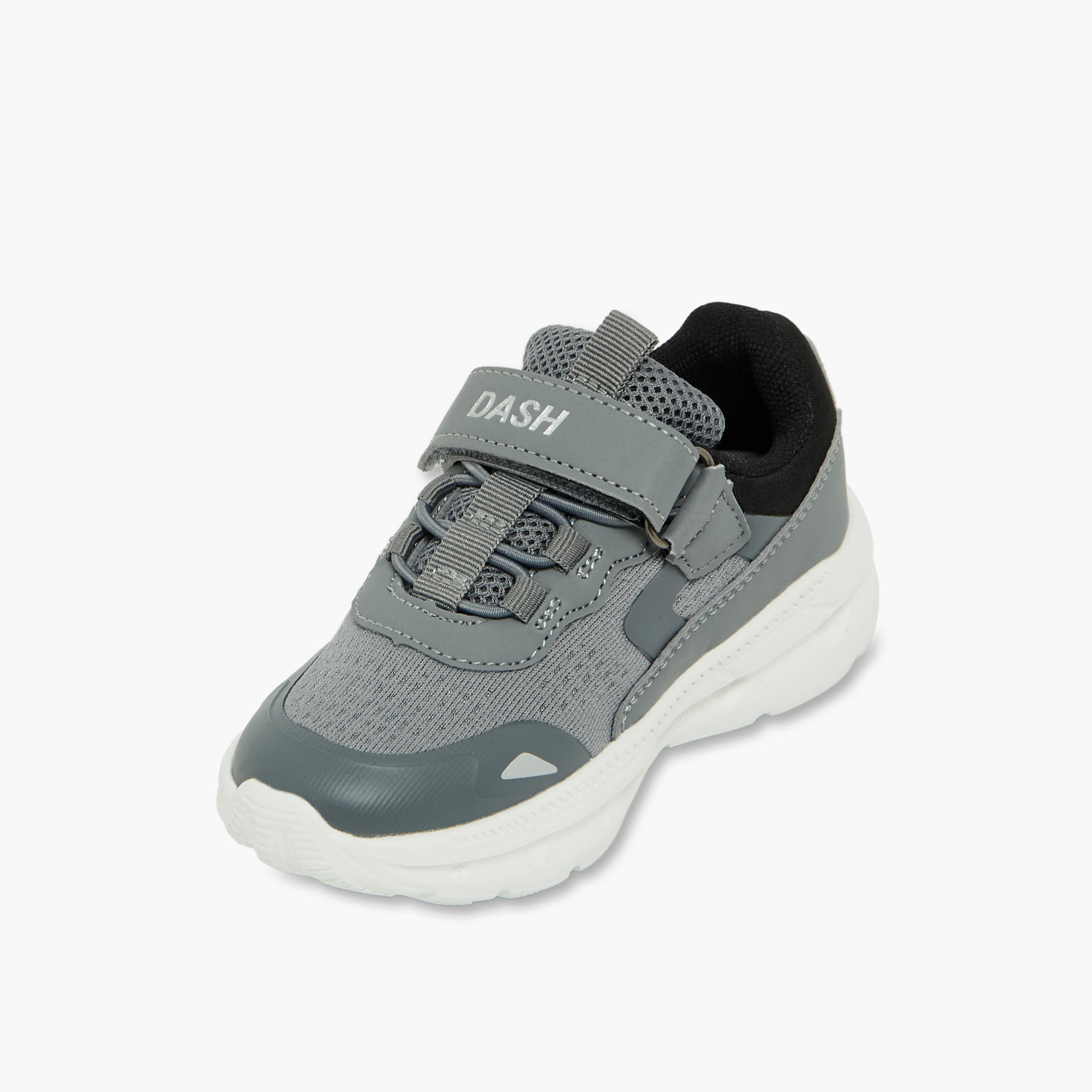 Dash Boys Hook & Loop Sports Shoes-boys-shoes-sneakers-image-4