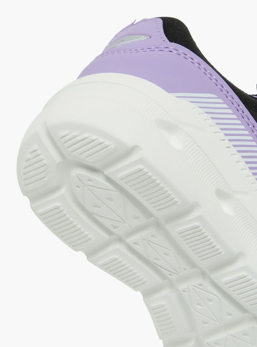 Dash Girls Colourblock Hook & Loop Sports Shoes-girls-shoes-sneakers-image-8
