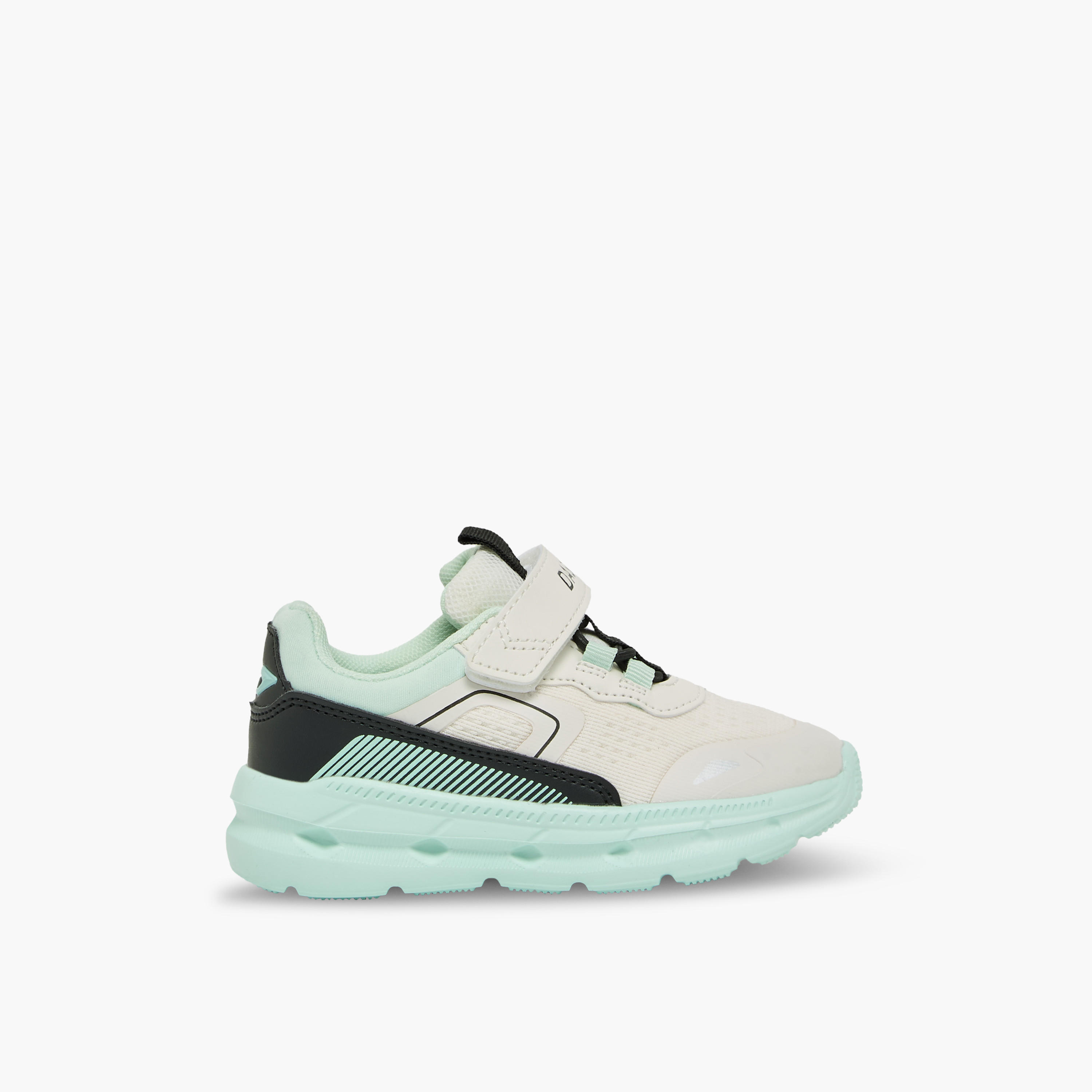 حذاء رياضي بشريط لاصق وقوالب ملونة للبنات من داش-girls-shoes-sneakers-image-3