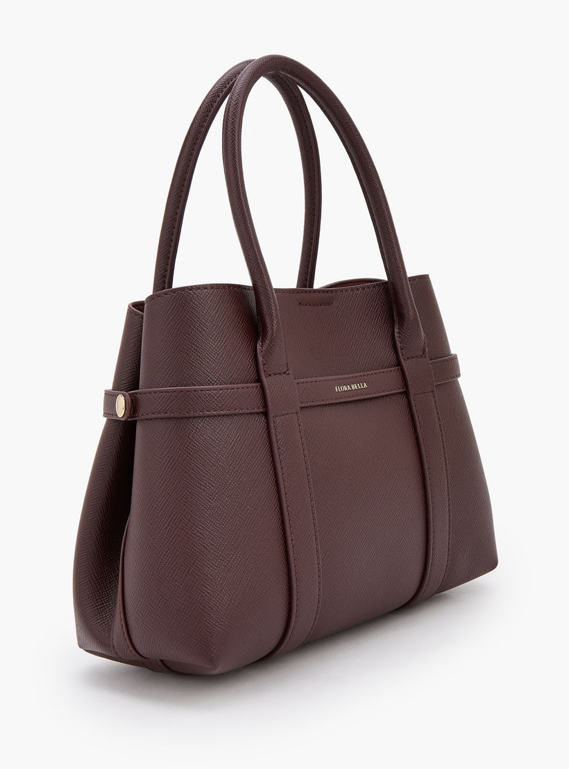 Flora Bella Textured Tote Bag with Removable Pouch-women-bagsandwallets-handbags-image-2
