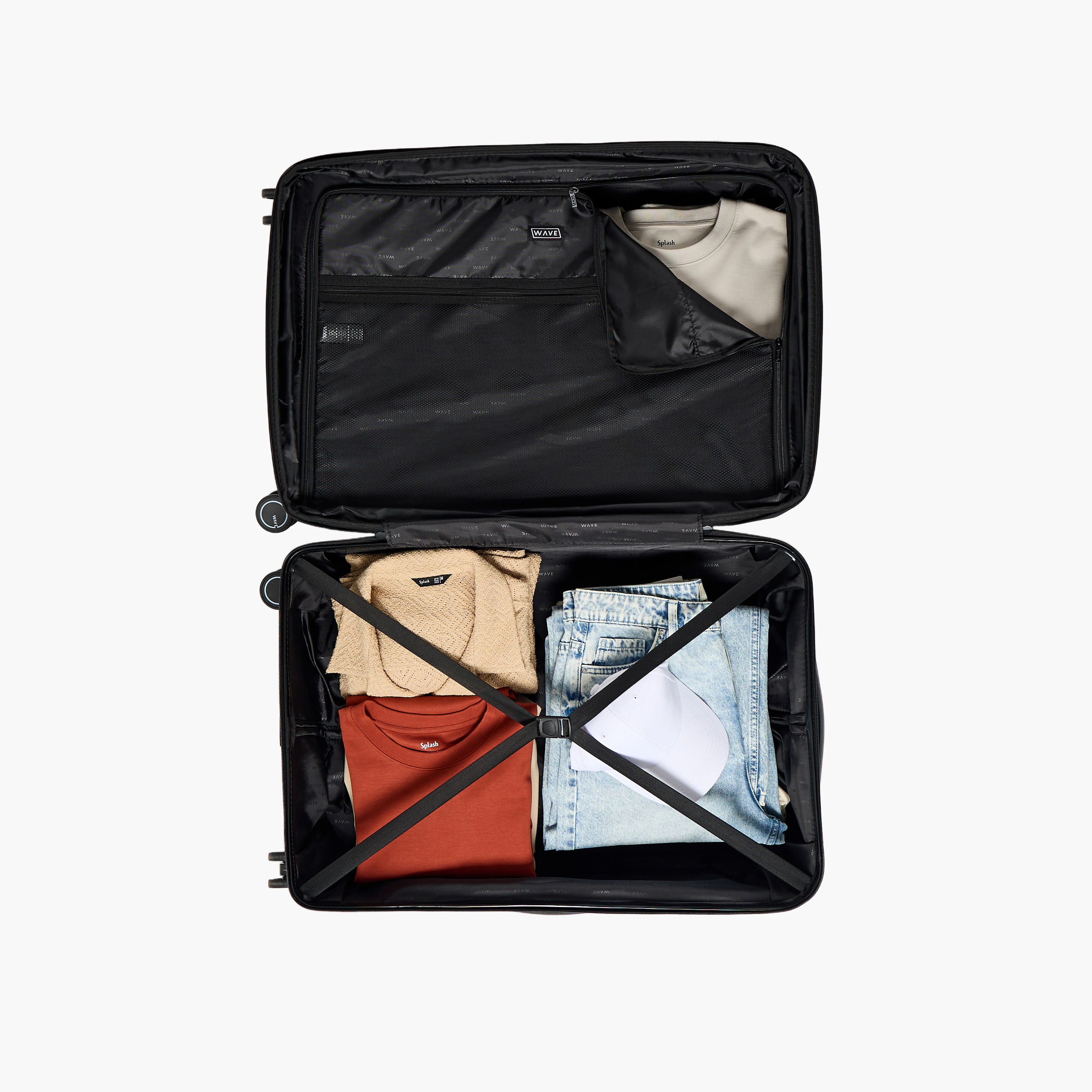شنط سفر صلبة بارزة الملمس بمقبض قابل للسحب قطعتين من ويف-travel-luggagesandbags-luggage-image-9