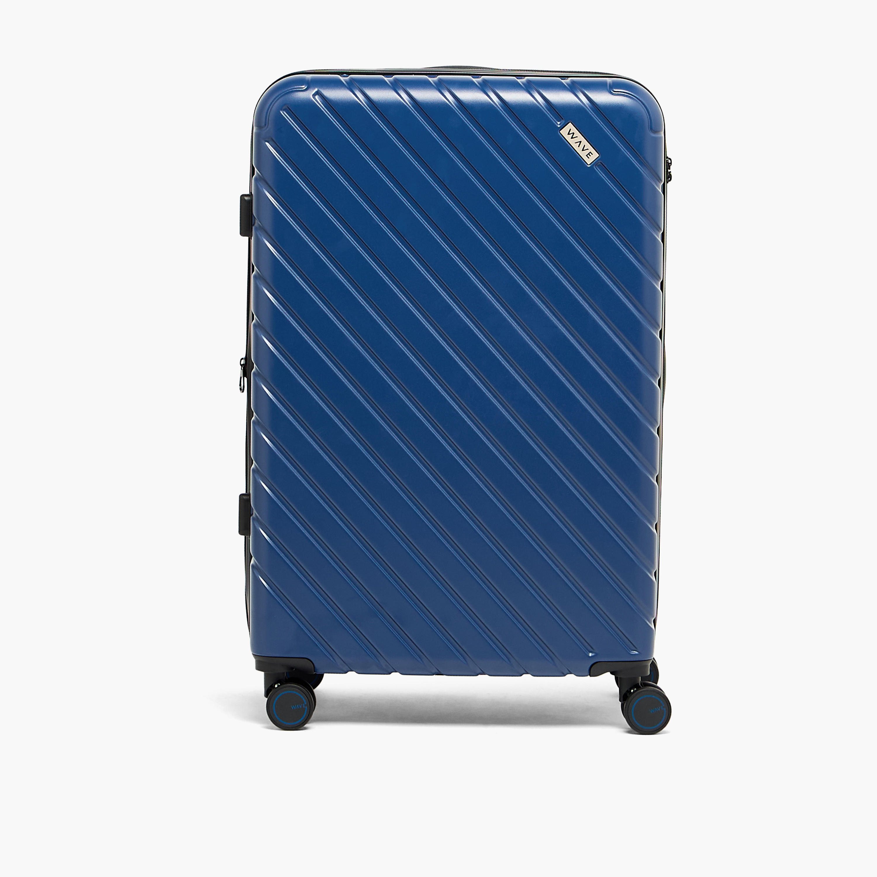 WAVE 2-Piece Textured Hardcase Trolley Bag with Retractable Handle-travel-luggagesandbags-luggage-image-3