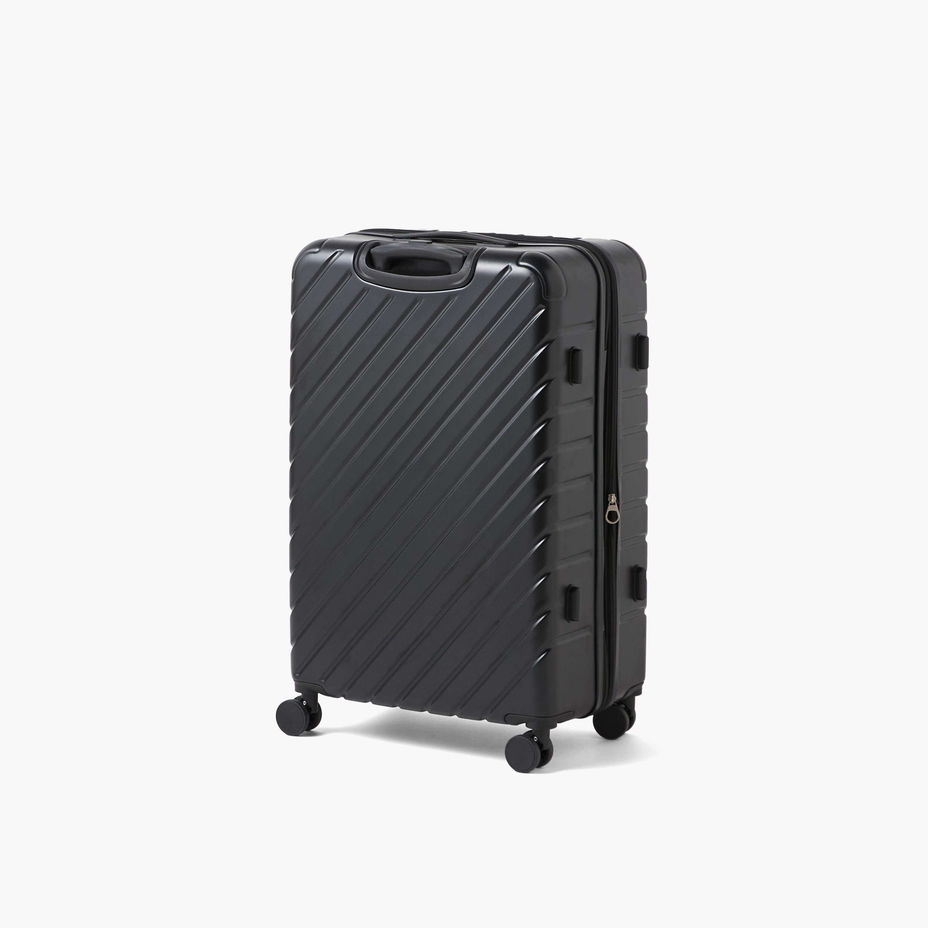 Oaklan by Shoexpress Textured Hardcase Luggage Trolley with Retractable Handle-travel-luggagesandbags-luggage-image-8