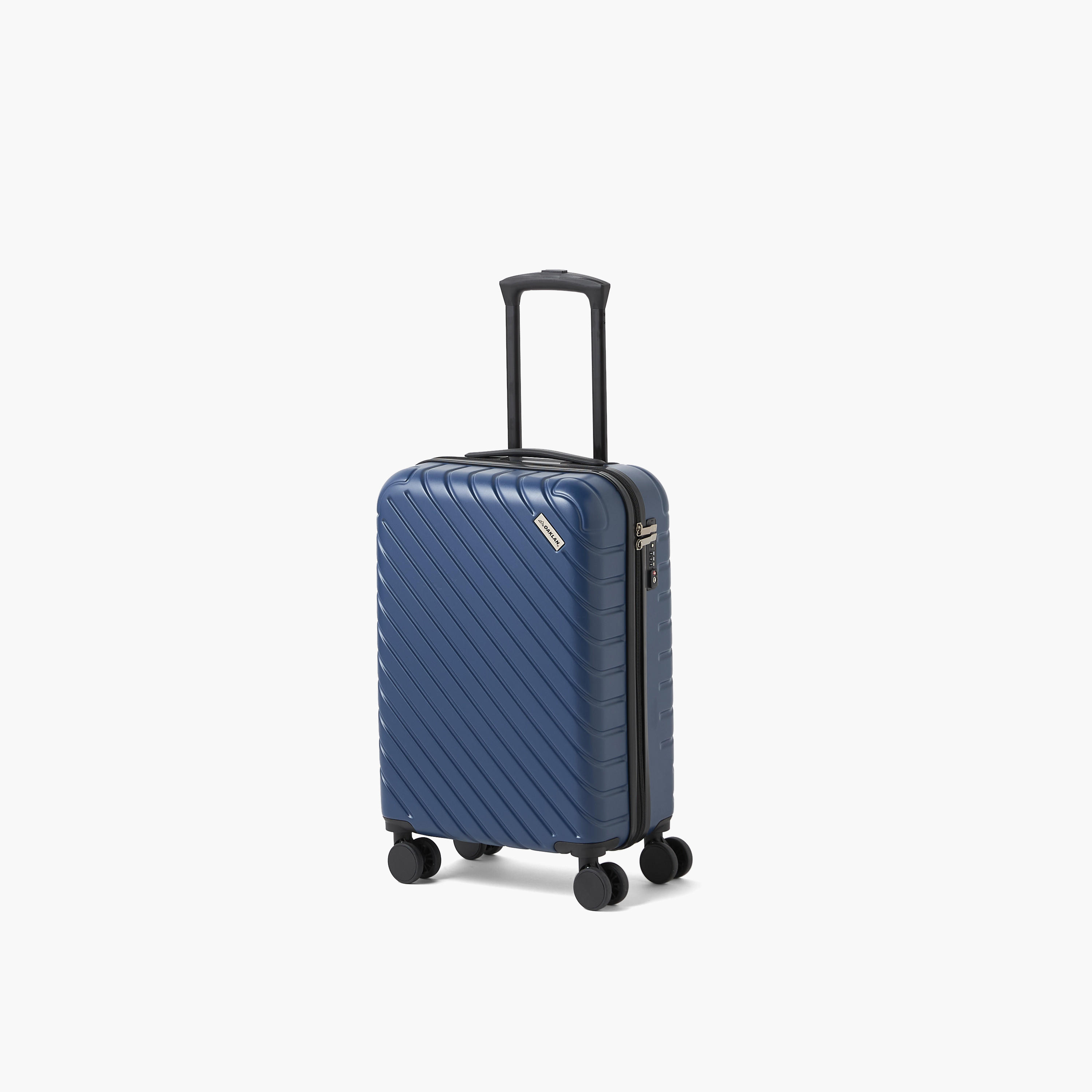 شنطة سفر صلبة بارزة الملمس بعجلات ومقبض قابل للسحب من أوكلان من شو إكسبريس-travel-luggagesandbags-luggage-image-6