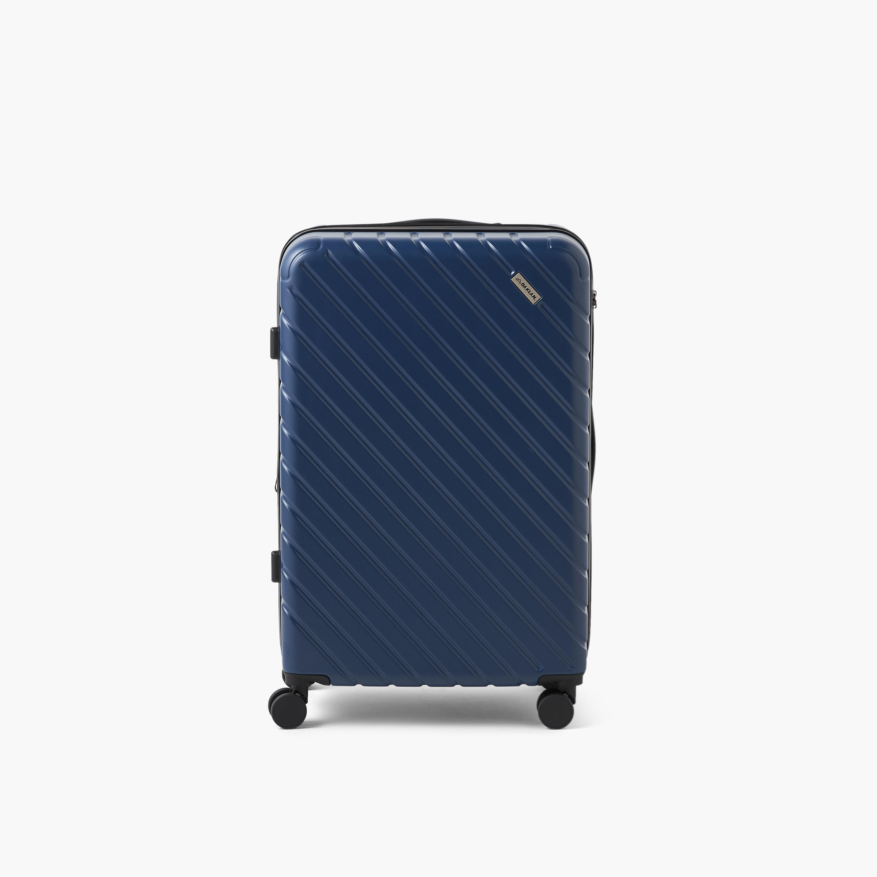 شنطة سفر صلبة بارزة الملمس بعجلات ومقبض قابل للسحب من أوكلان من شو إكسبريس-travel-luggagesandbags-luggage-image-7