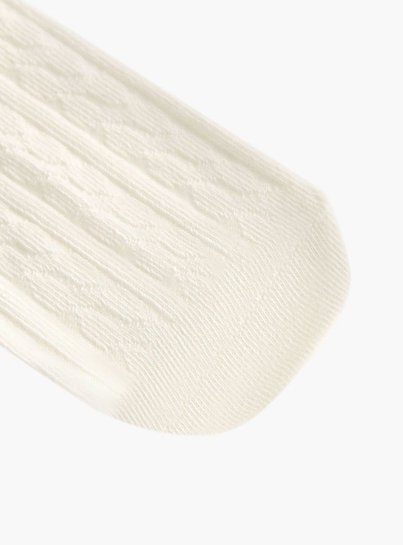 Pack of 3 Celeste Girls Socks with Embroidered Frill Detail-girls-accessories-socks-image-3