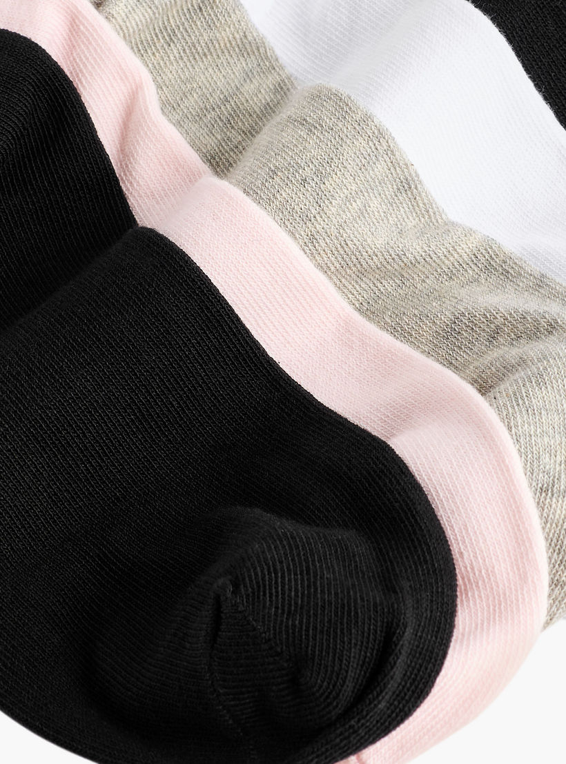 Flora Bella Pack of 7 Ankle Length Cotton Socks-women-socksandstockings-image-4