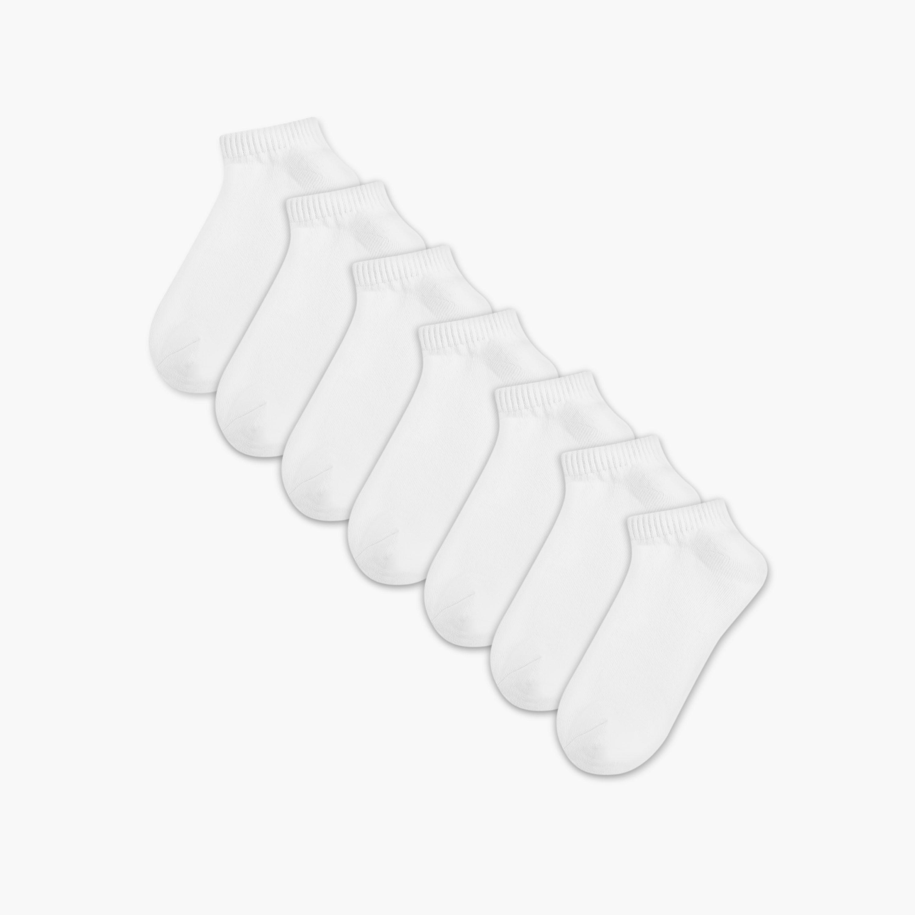 Flora Bella Pack of 7 Ankle Length Cotton Socks-women-socksandstockings-image-1