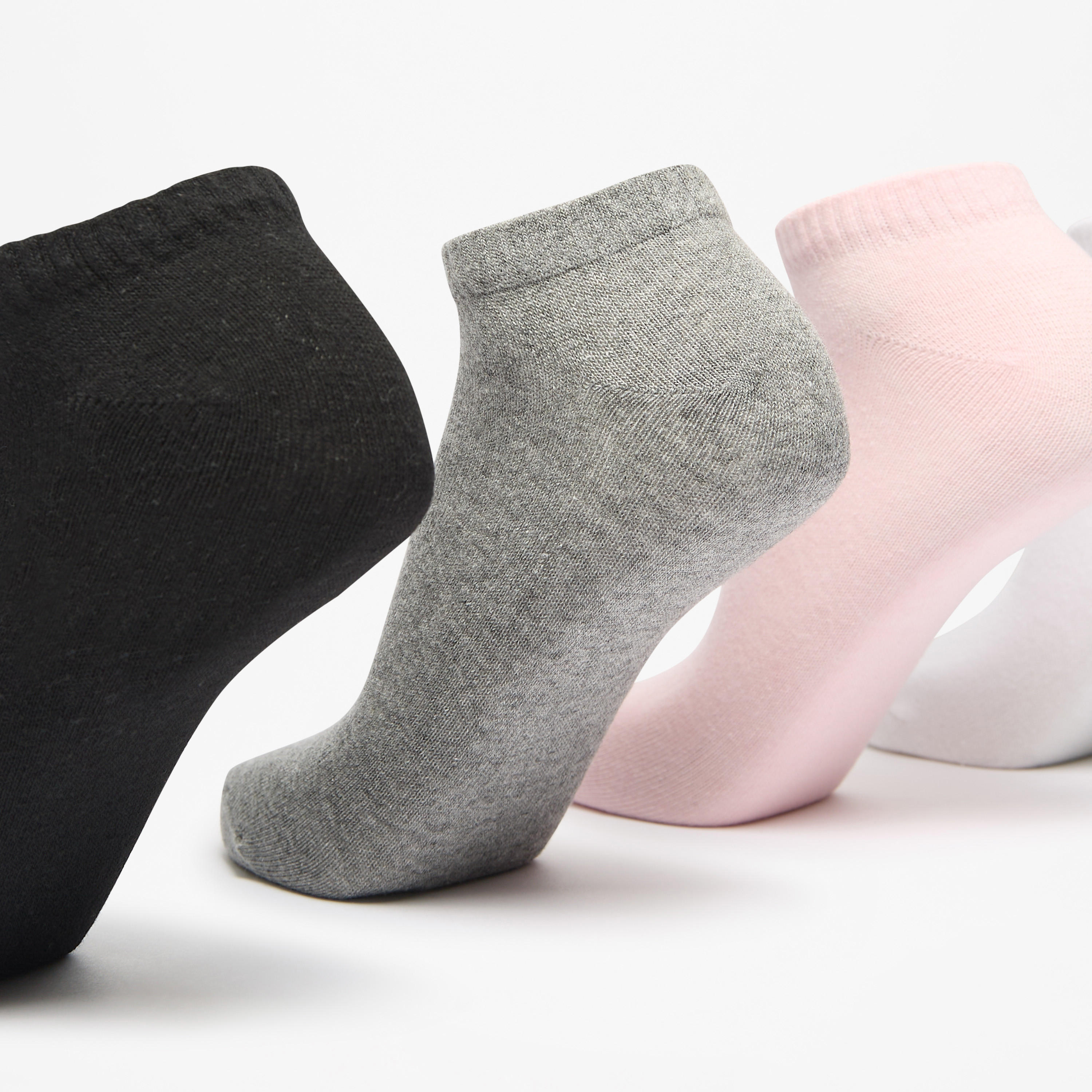 Flora Bella Flora Bella Solid Ankle Length Socks - Set of 7-women-socksandstockings-image-2