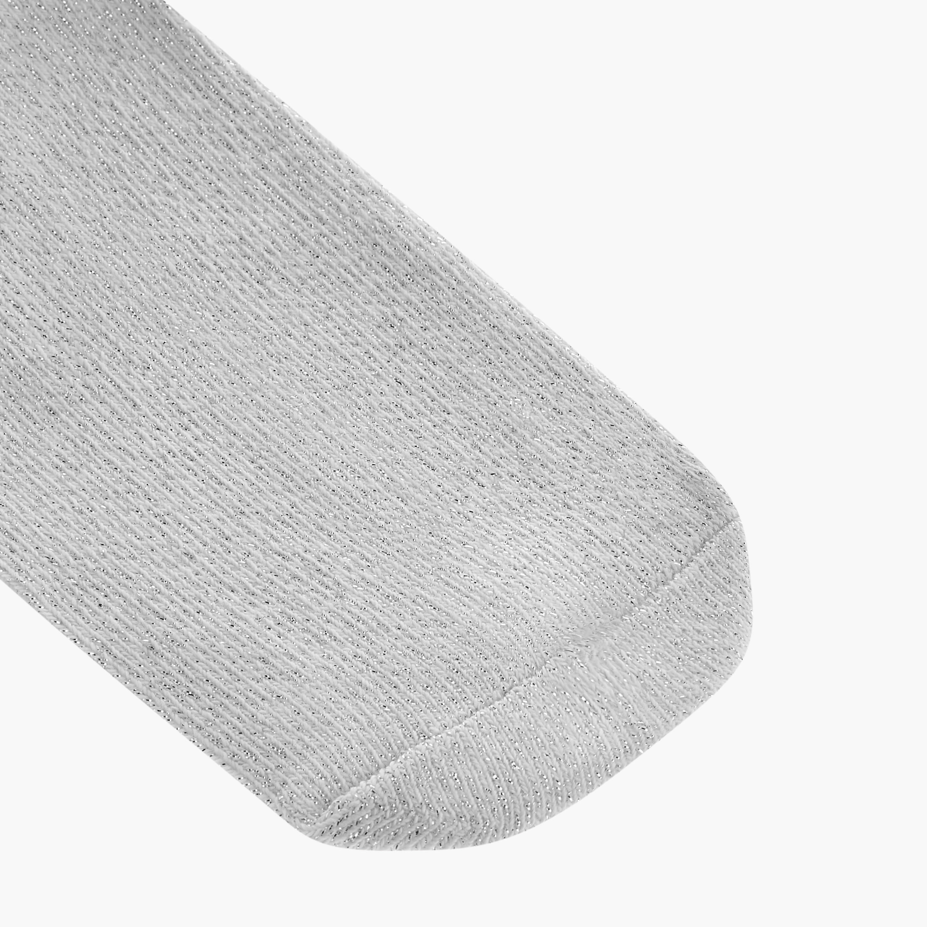 Barefeet Floral Lace Ankle Length Socks with Frill Detail - Set of 2-girls-accessories-socks-image-5
