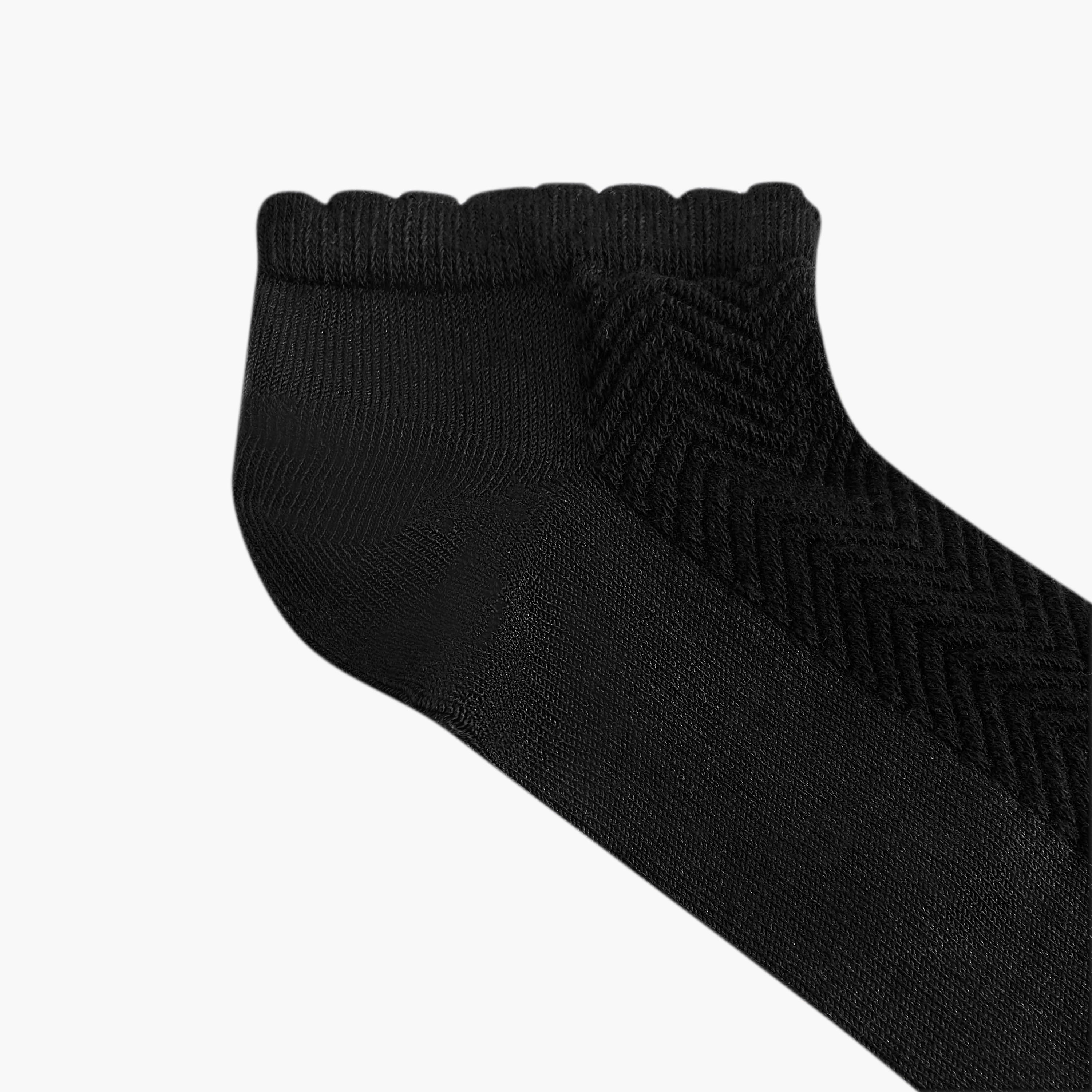 طقم جوارب قطن بطول الكاحل 5 أزواج للنساء من فلورا بيلا-women-socksandstockings-image-5