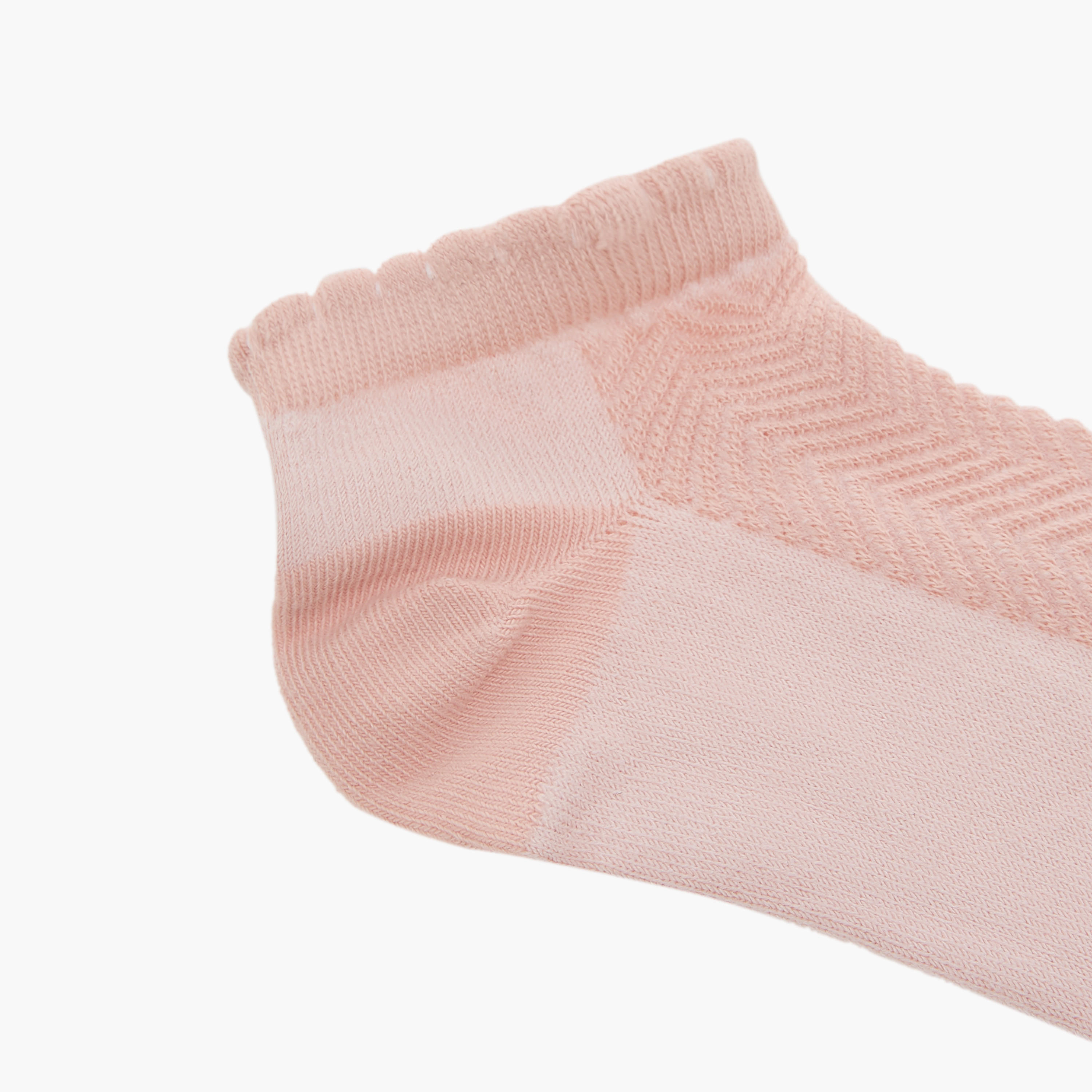 Flora Bella Pack of 5 Ankle Length Cotton Socks-women-socksandstockings-image-5