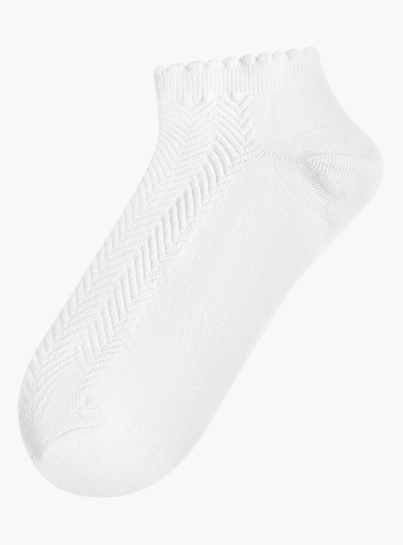 Flora Bella Pack of 5 Ankle Length Cotton Socks-women-socksandstockings-image-2