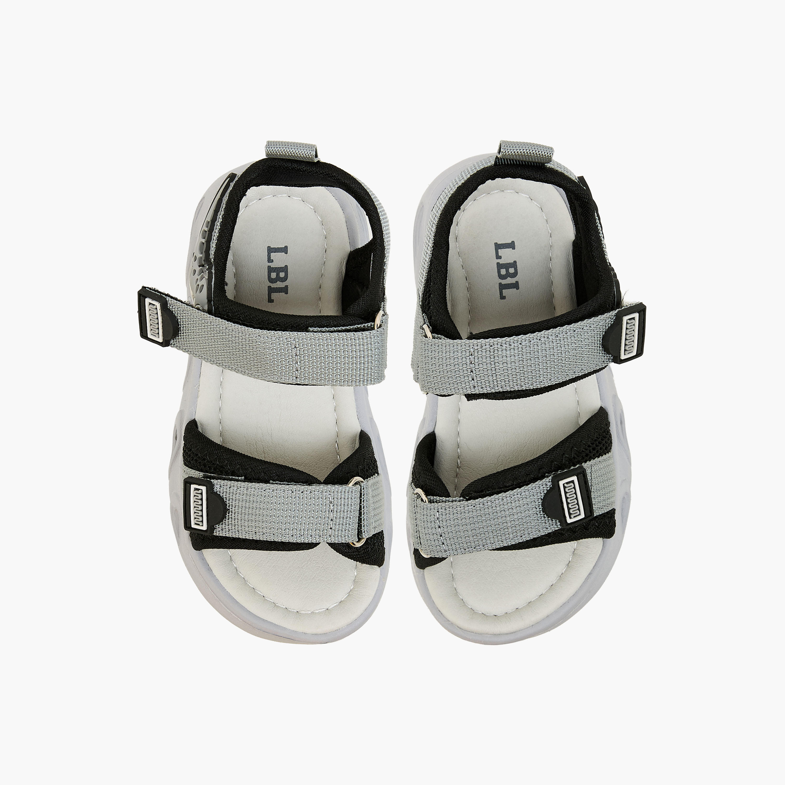 LBL by Shoexpress Boys Hook & Loop Strap Sandals-boys-shoes-sandals-image-1