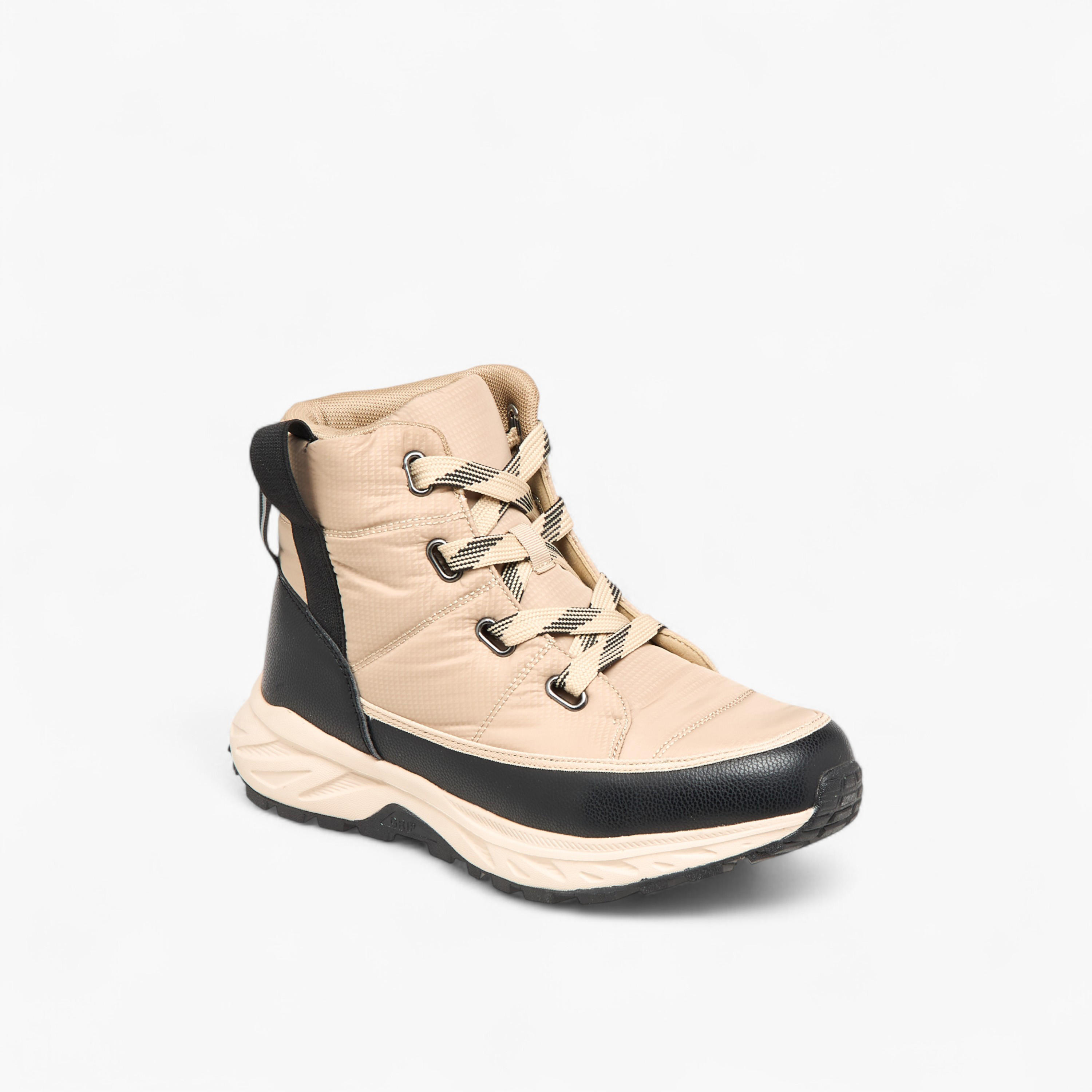 بوت بطول الكاحل برباط إغلاق وألسنة سحب من ميسي-women-shoes-boots-image-2