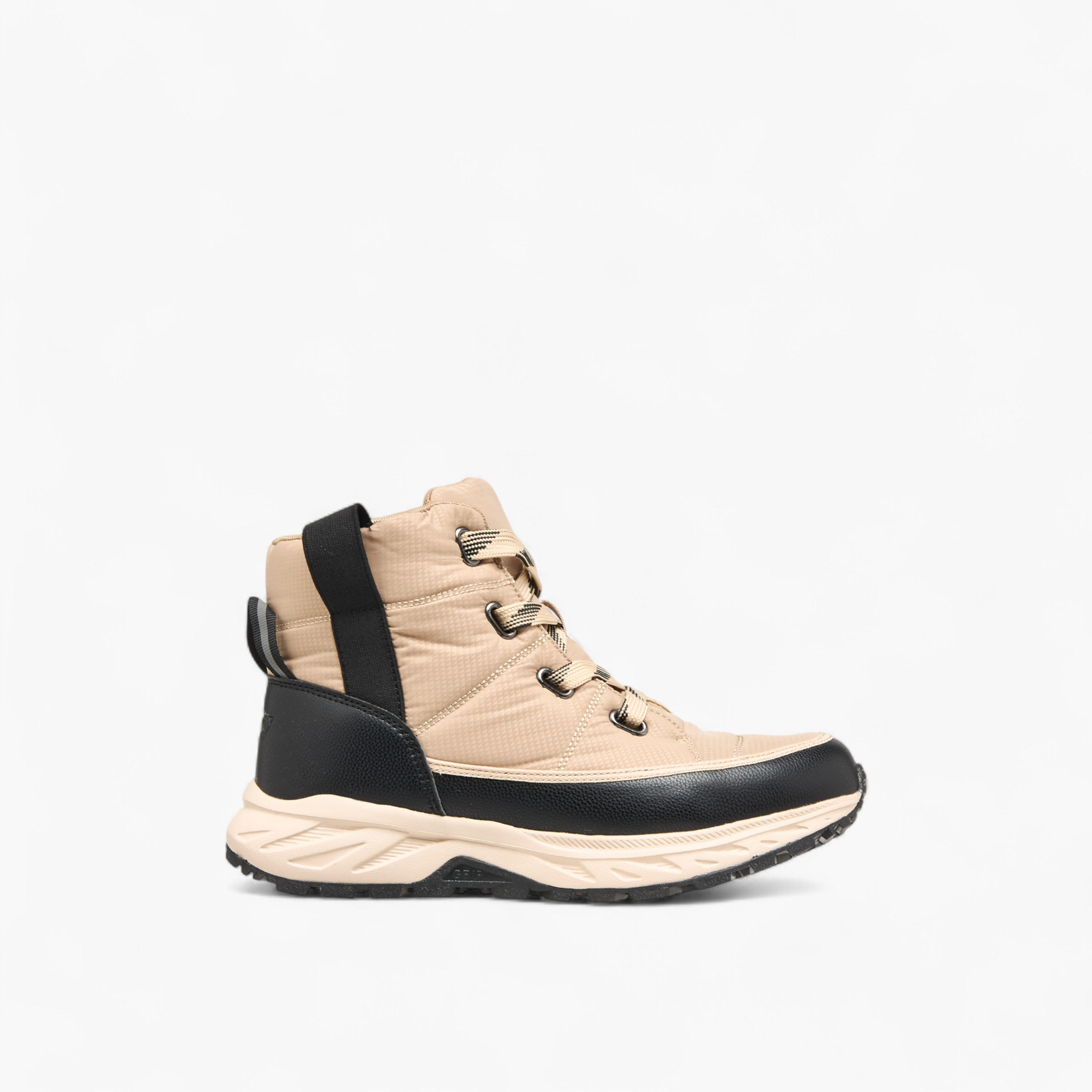 بوت بطول الكاحل برباط إغلاق وألسنة سحب من ميسي-women-shoes-boots-image-3