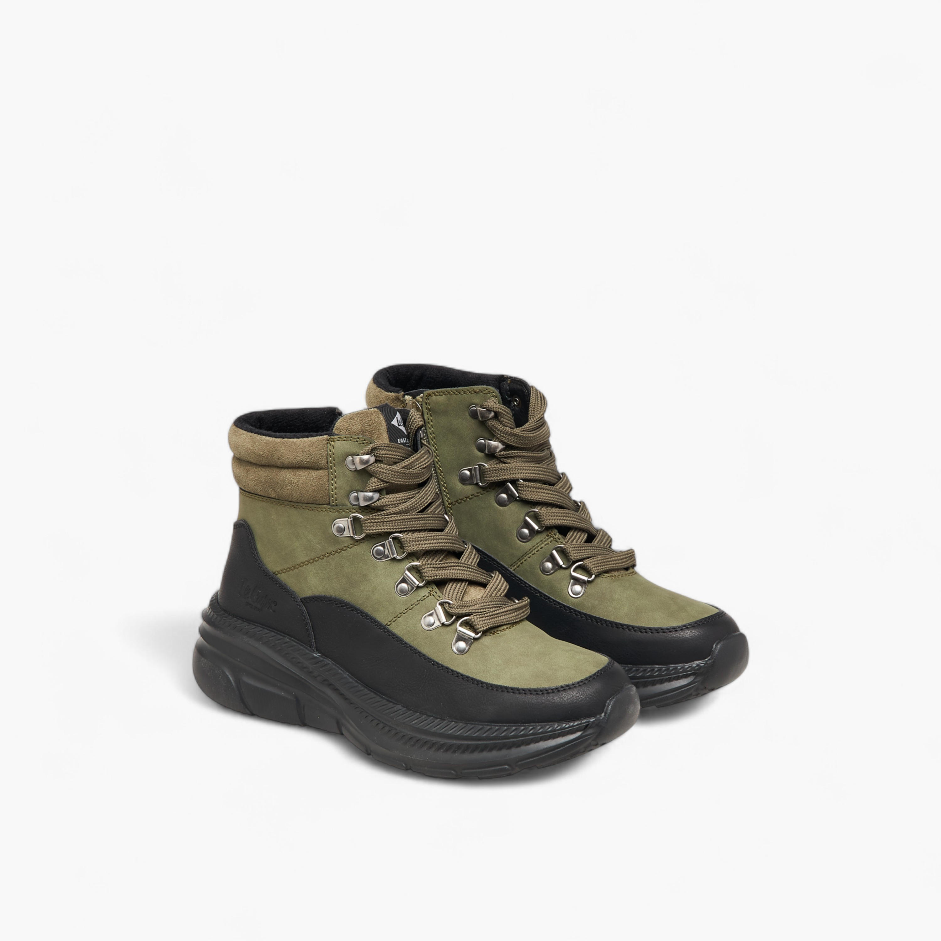 بوت بطول الكاحل برباط إغلاق وألسنة سحب من ميسي-women-shoes-boots-image-1
