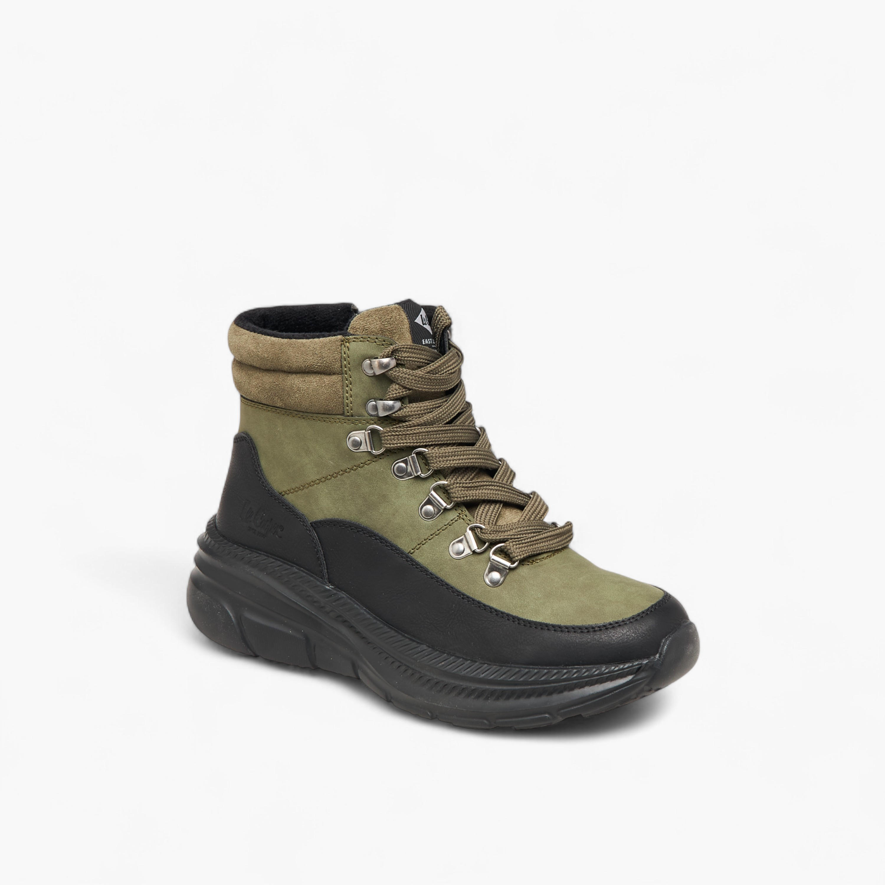 بوت بطول الكاحل برباط إغلاق وألسنة سحب من ميسي-women-shoes-boots-image-2