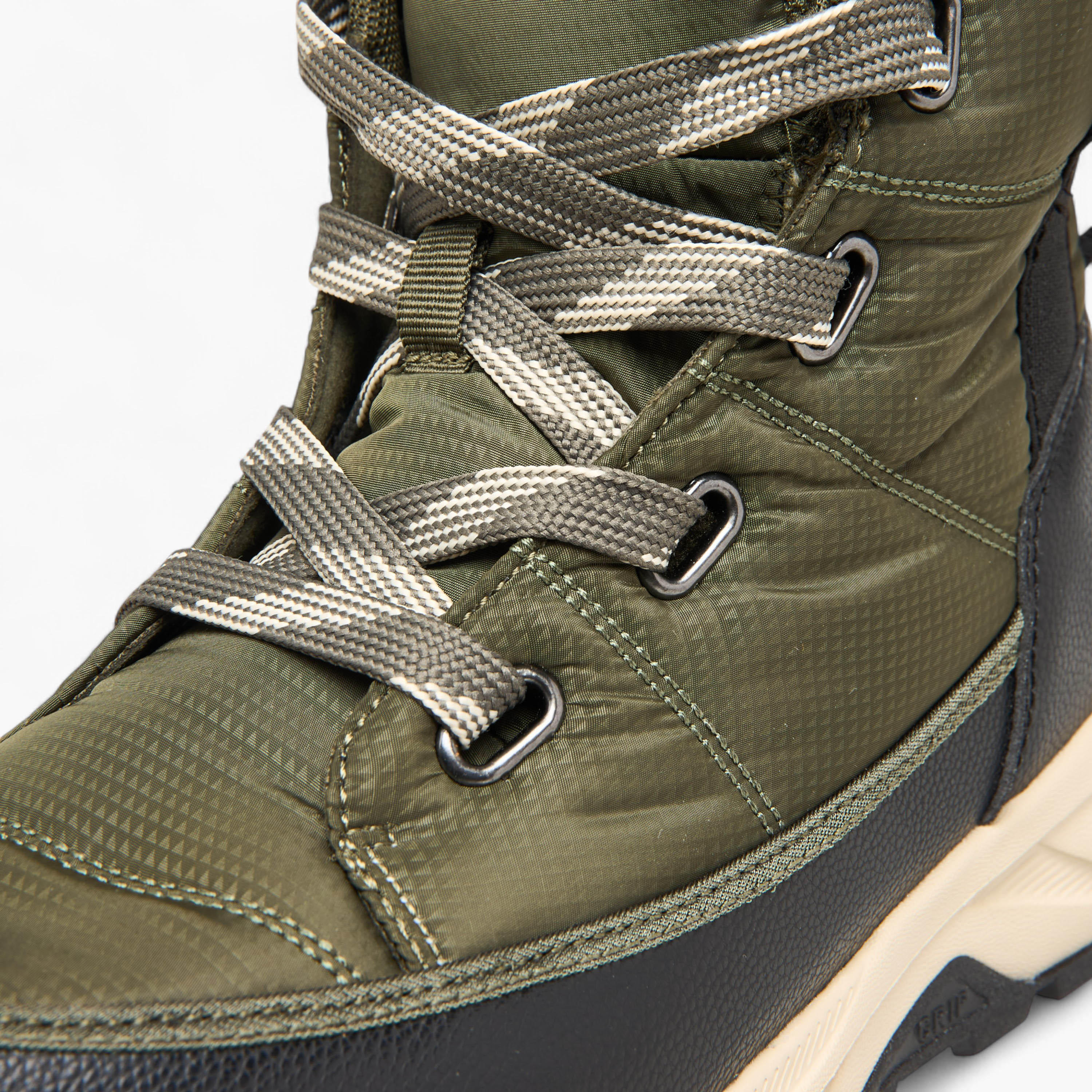 بوت بطول الكاحل برباط إغلاق وألسنة سحب من ميسي-women-shoes-boots-image-4