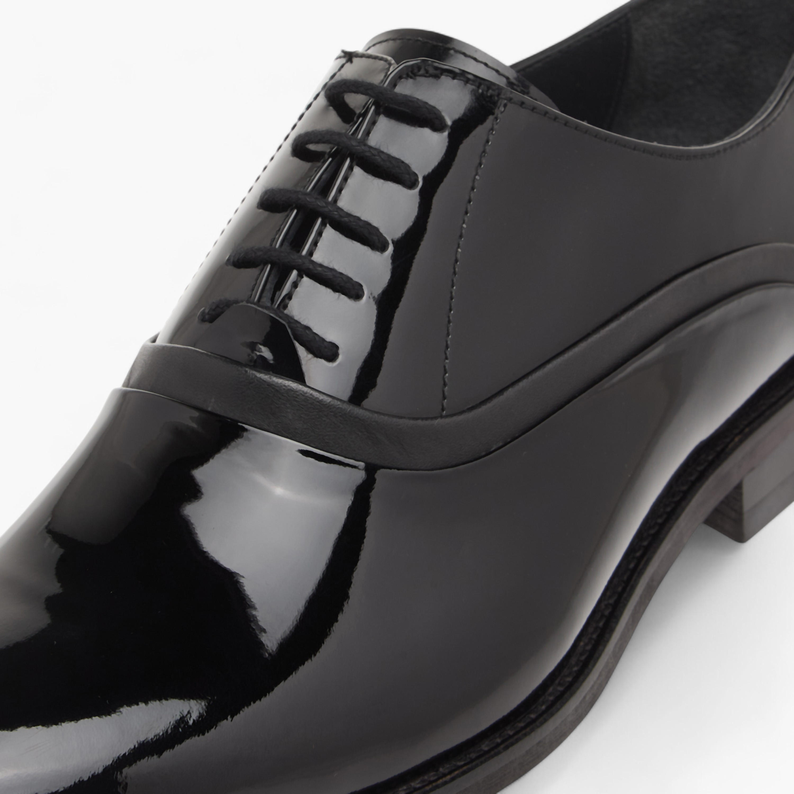 Duchini Men Genuine Leather Solid Lace-Up Oxford Shoes-men-shoes-formalshoes-image-4