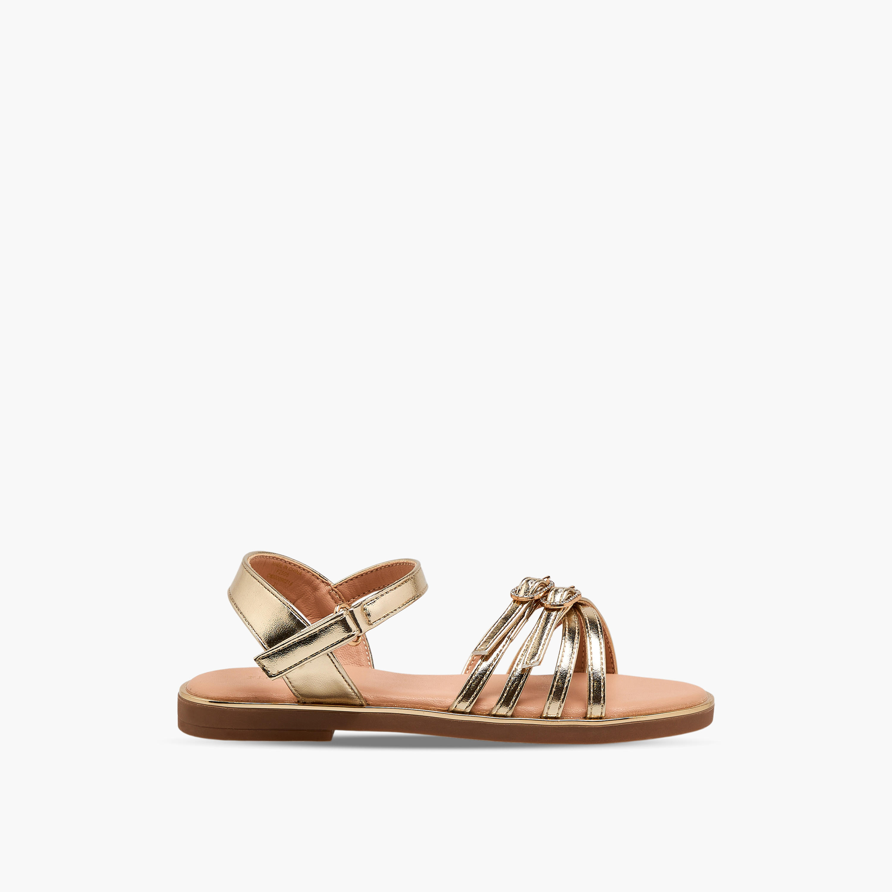 Flora Bella Girls Embellished Buckle Detail Sandals-girls-shoes-sandals-image-2