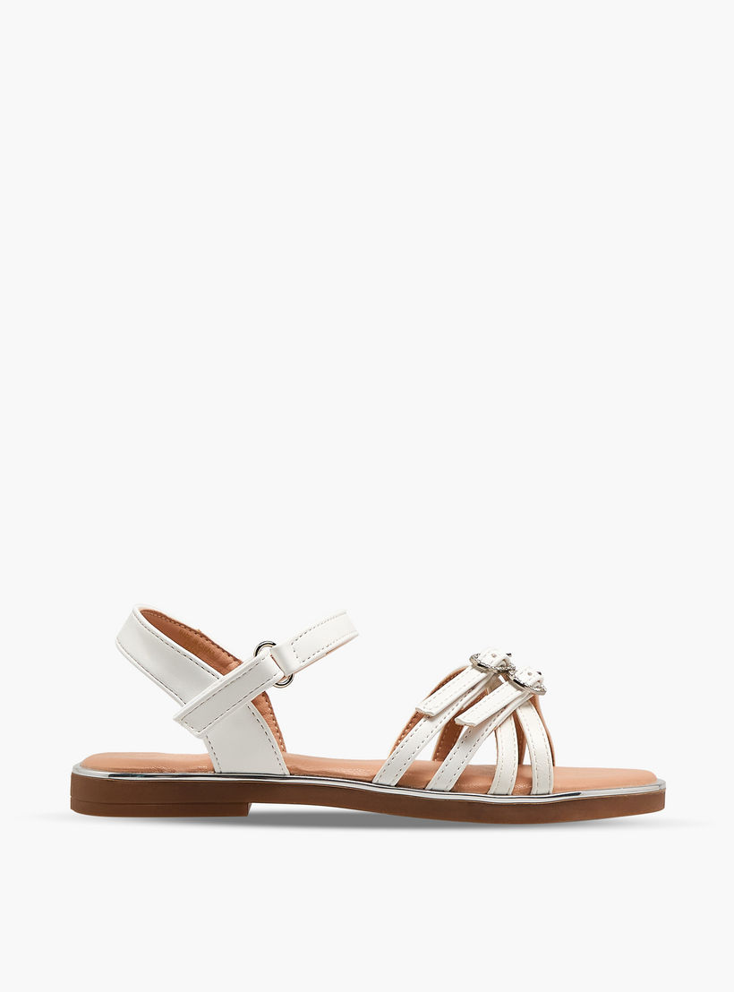 صندل بتفاصيل حزام مزين للبنات من فلورا بيلا-girls-shoes-sandals-image-2