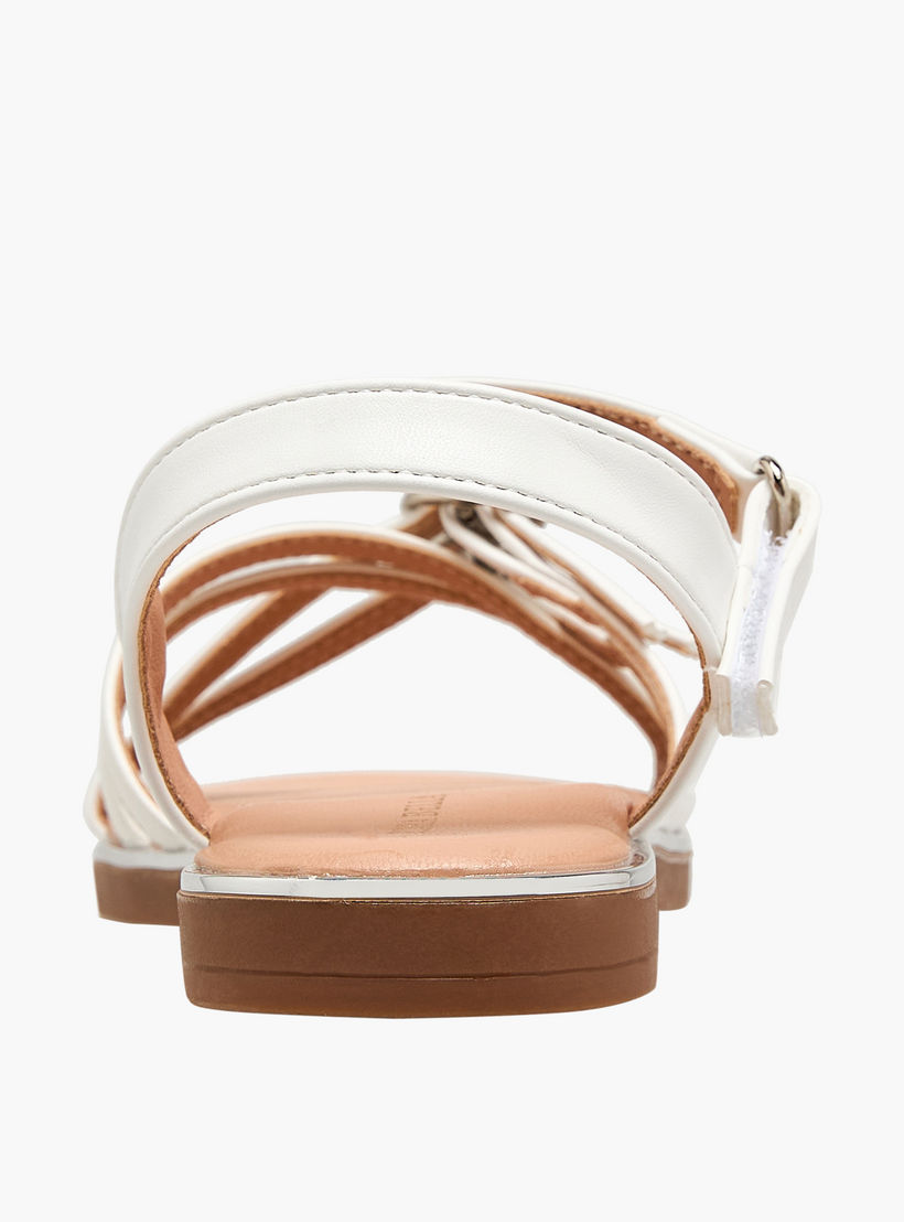 صندل بتفاصيل حزام مزين للبنات من فلورا بيلا-girls-shoes-sandals-image-4