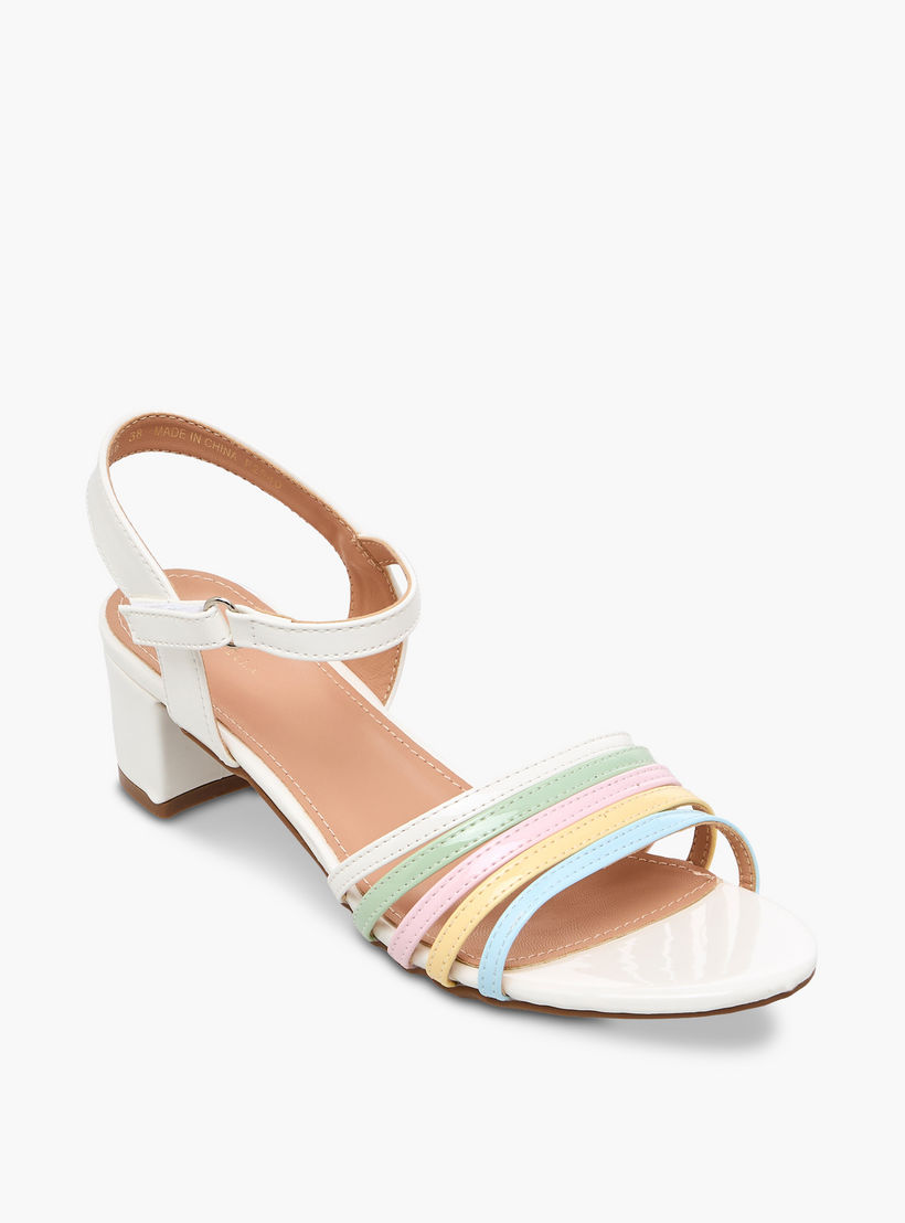 صندل بكعب بلوك وحزام رفيع للبنات من فلورا بيلا-girls-shoes-sandals-image-2