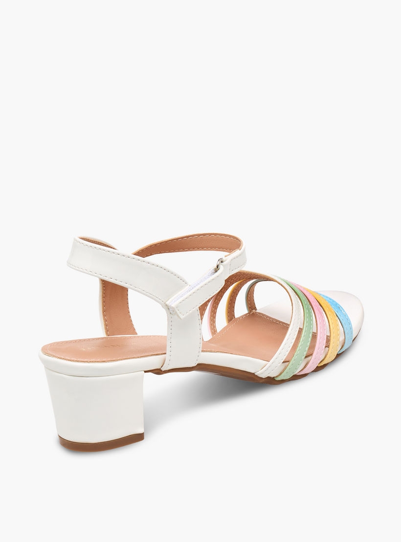 صندل بكعب بلوك وحزام رفيع للبنات من فلورا بيلا-girls-shoes-sandals-image-6