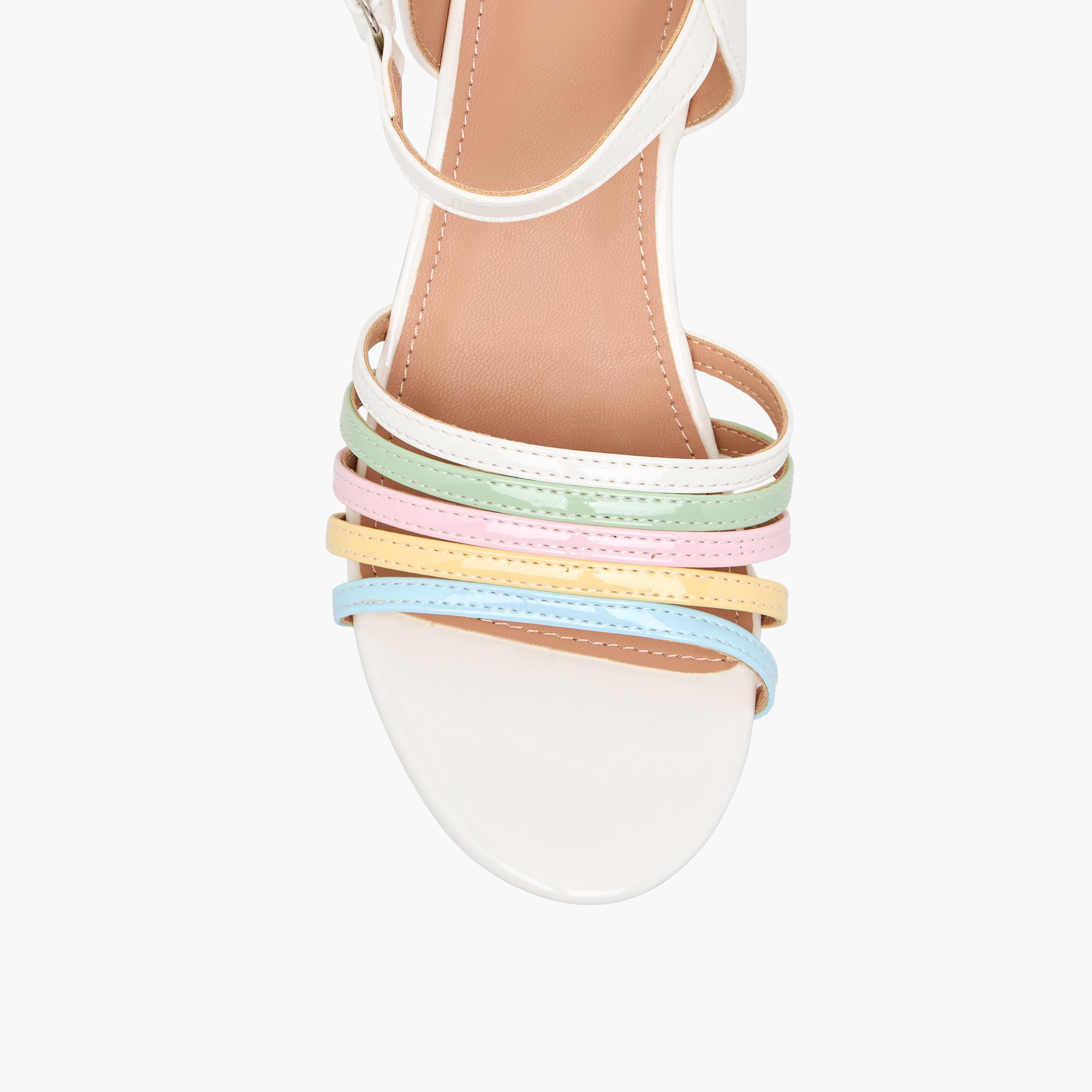 صندل بكعب بلوك وحزام رفيع للبنات من فلورا بيلا-girls-shoes-sandals-image-7