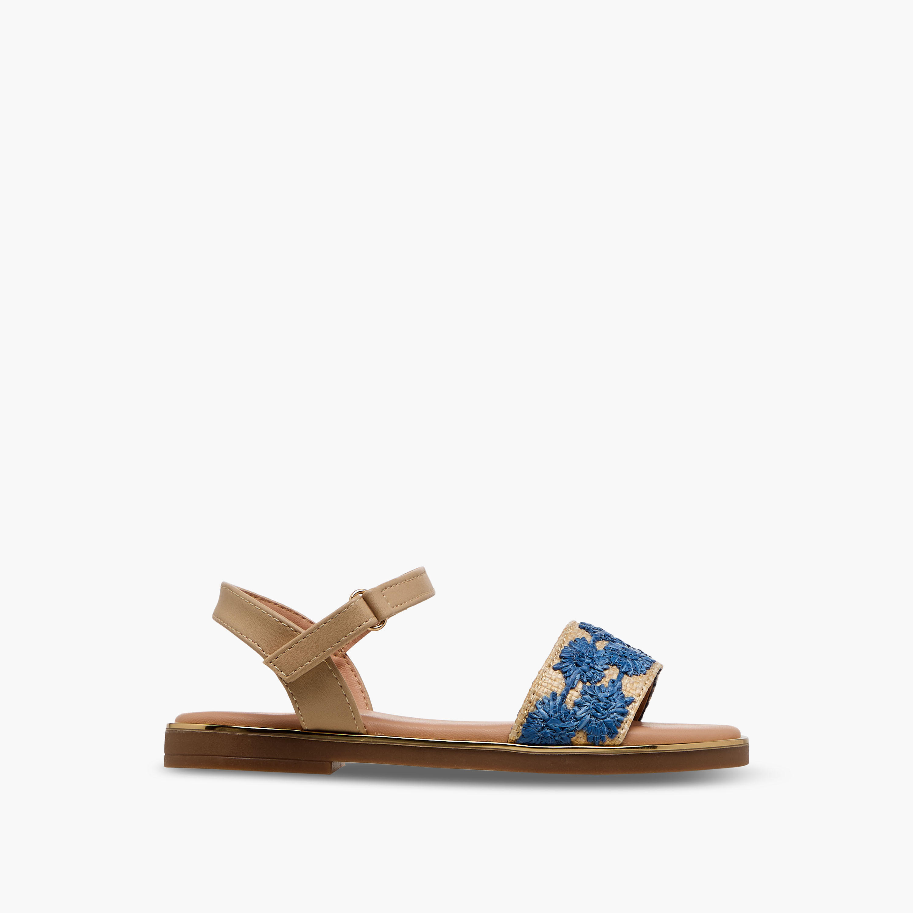Flora Bella Girls Hook and Loop Closure Sandals-girls-shoes-sandals-image-2